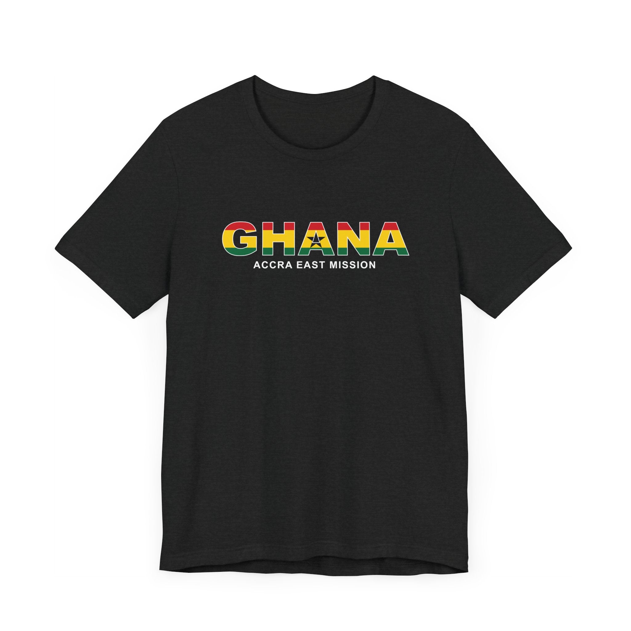 Ghana Accra East Mission Flag Title T-shirt - Mission Wishlist - LDS Missionary Gift Store