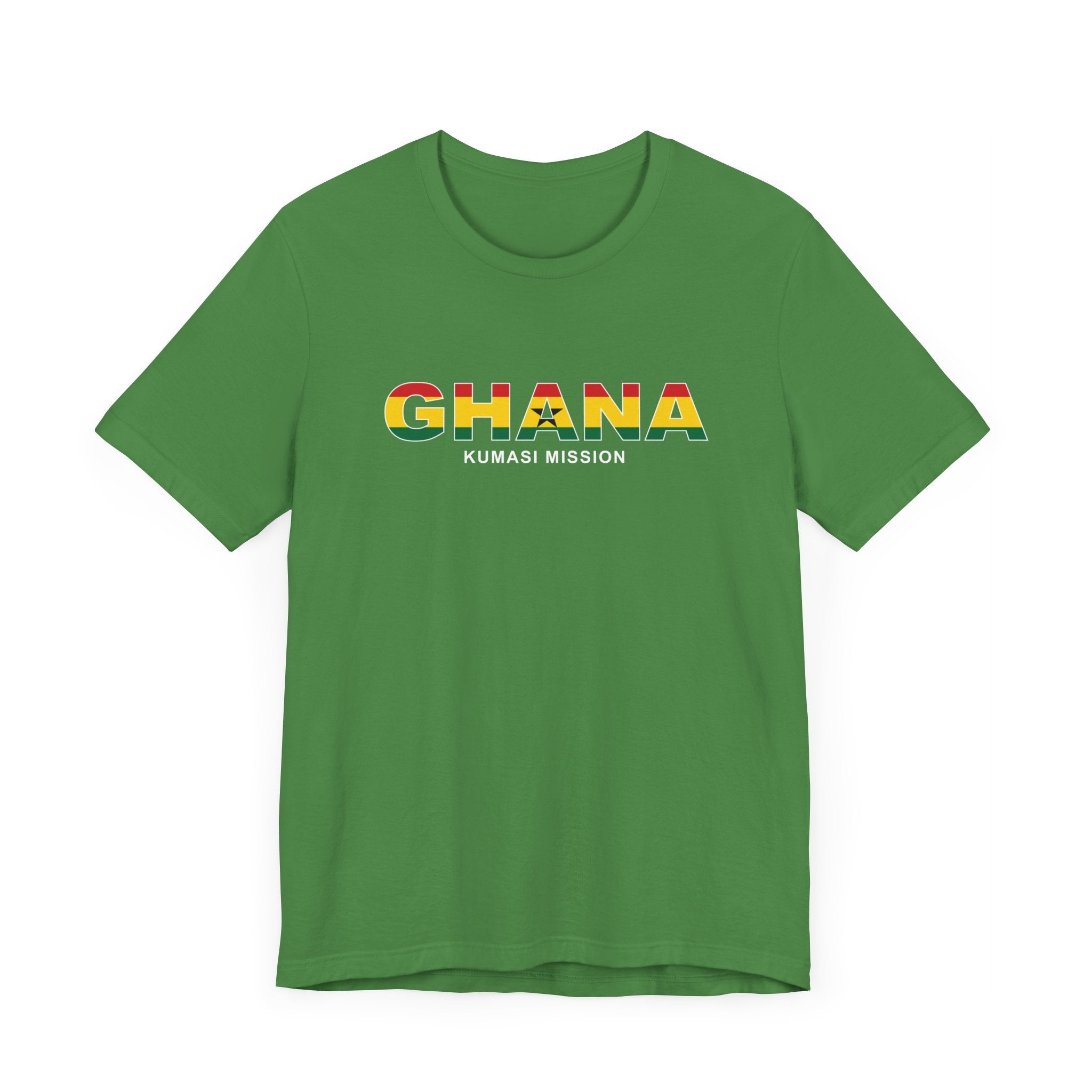 Ghana Kumasi Mission Flag Title T-shirt - Mission Wishlist - LDS Missionary Gift Store