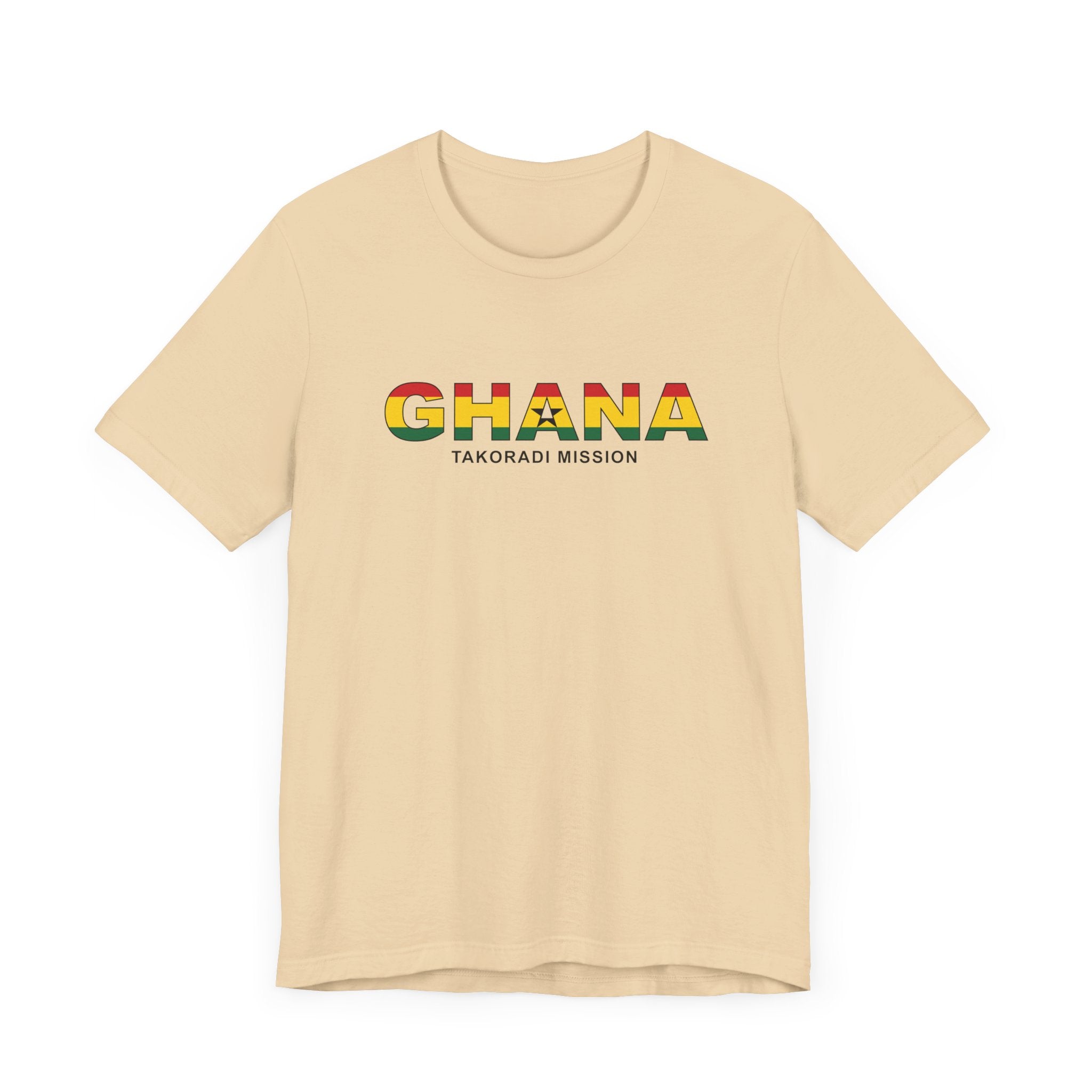 Ghana Takoradi Mission Flag Title T-shirt - Mission Wishlist - LDS Missionary Gift Store