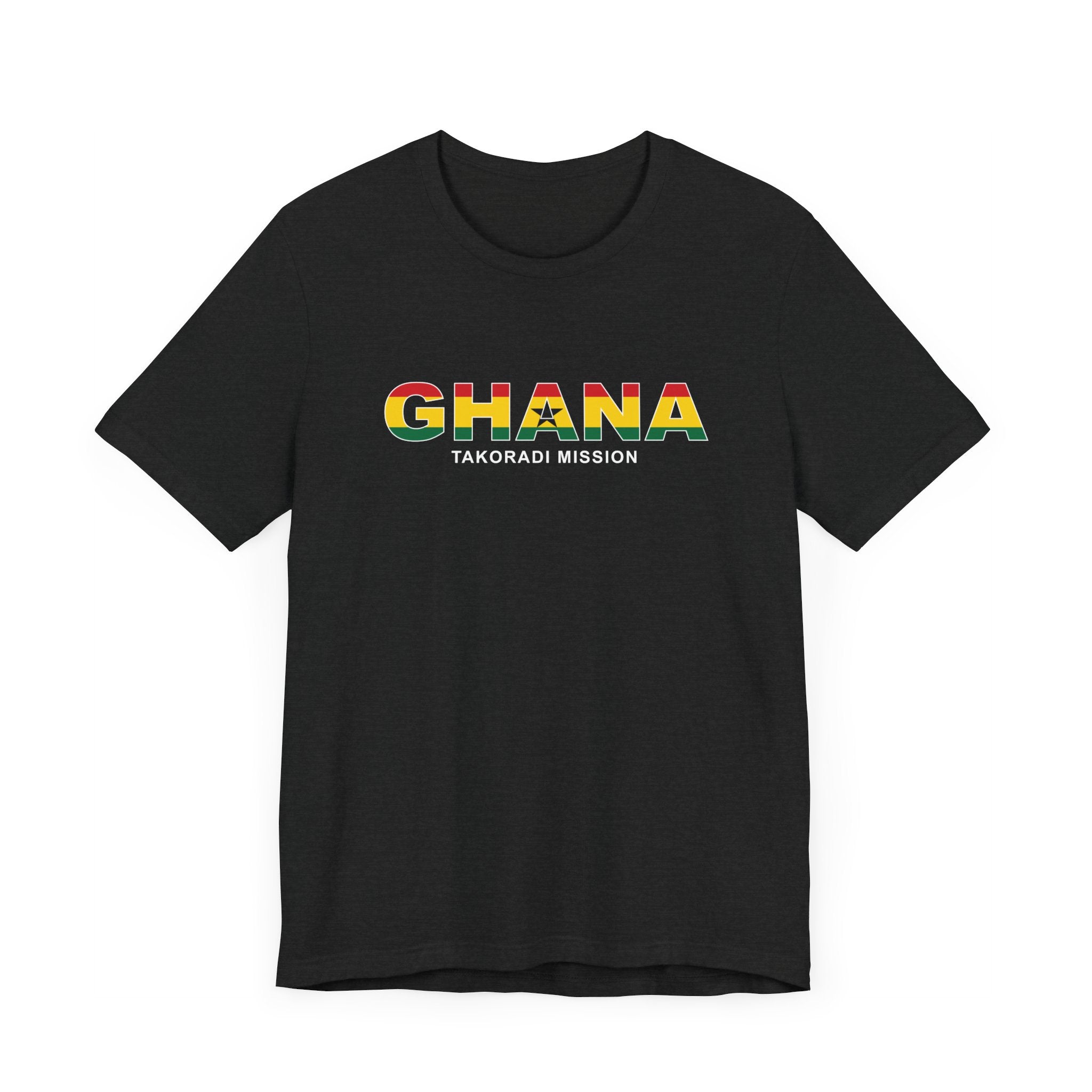 Ghana Takoradi Mission Flag Title T-shirt - Mission Wishlist - LDS Missionary Gift Store