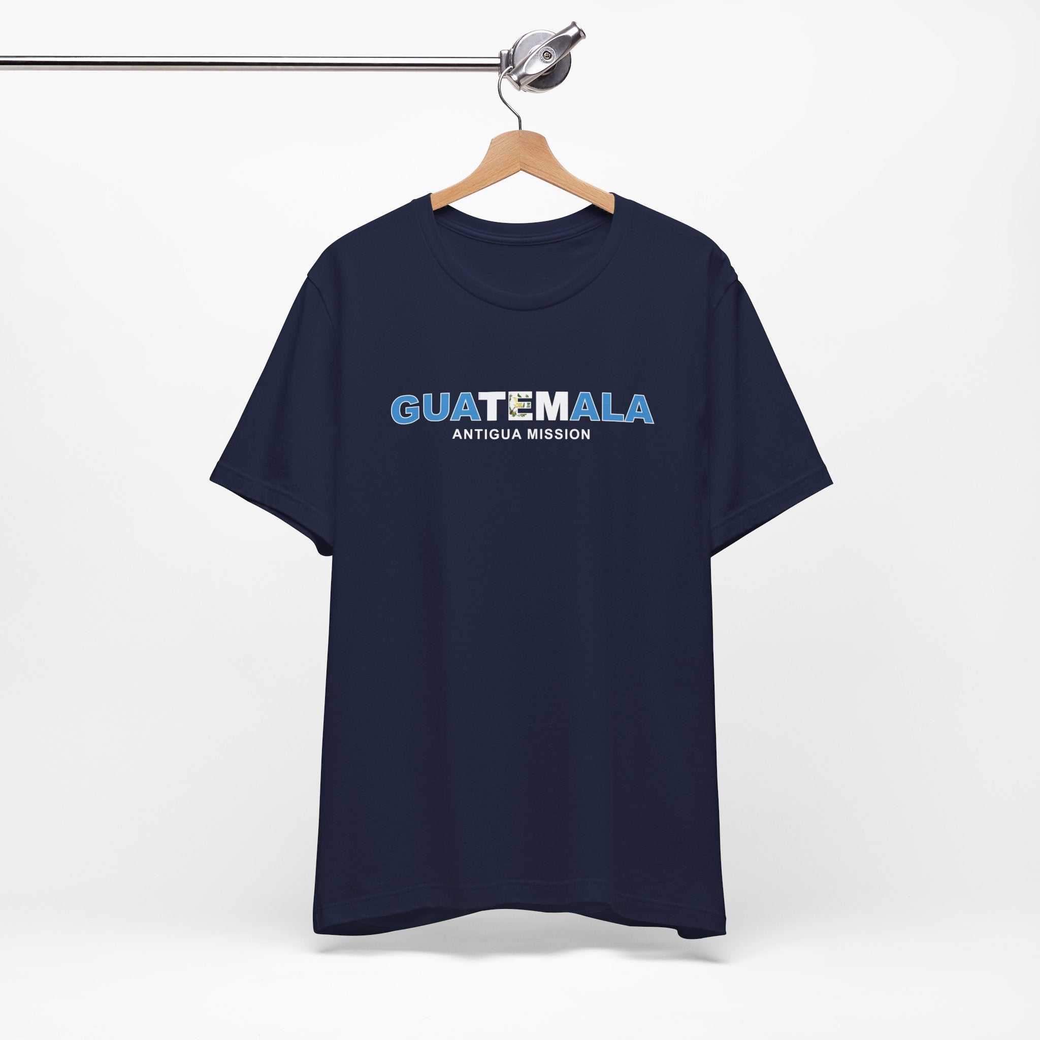 Guatemala Antigua Mission Flag Title T-shirt - Mission Wishlist - LDS Missionary Gift Store