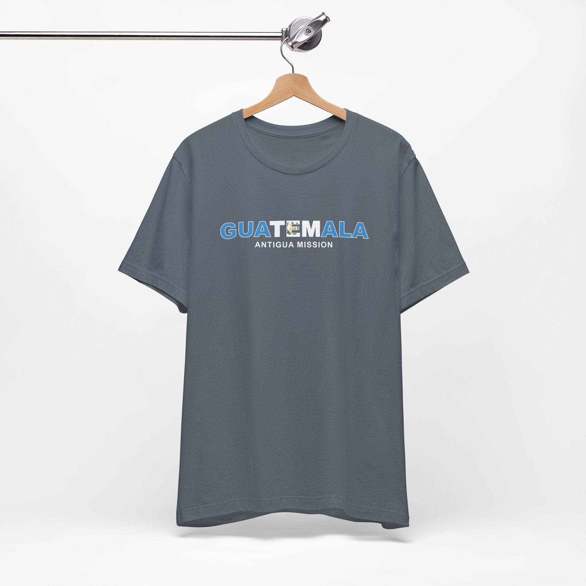 Guatemala Antigua Mission Flag Title T-shirt - Mission Wishlist - LDS Missionary Gift Store