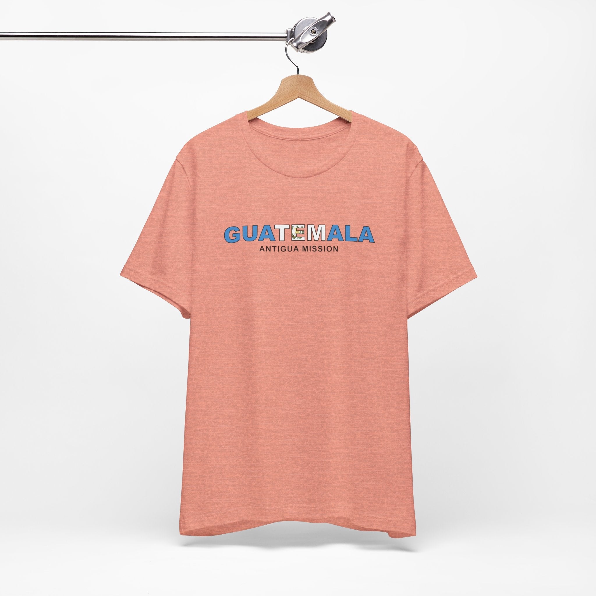 Guatemala Antigua Mission Flag Title T-shirt - Mission Wishlist - LDS Missionary Gift Store