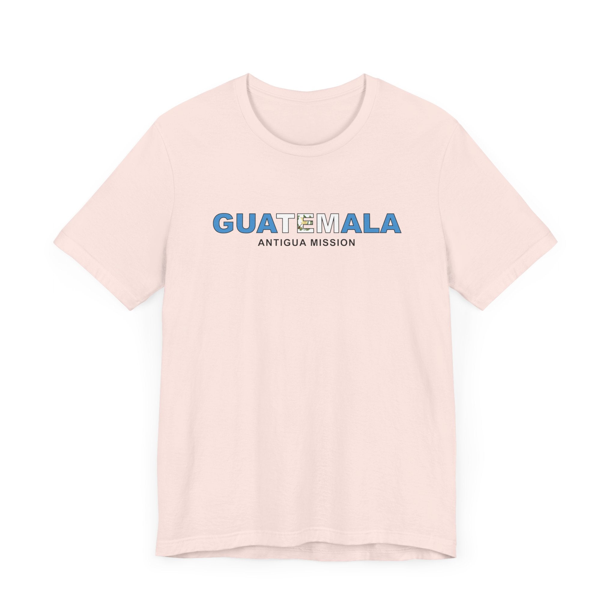 Guatemala Antigua Mission Flag Title T-shirt - Mission Wishlist - LDS Missionary Gift Store