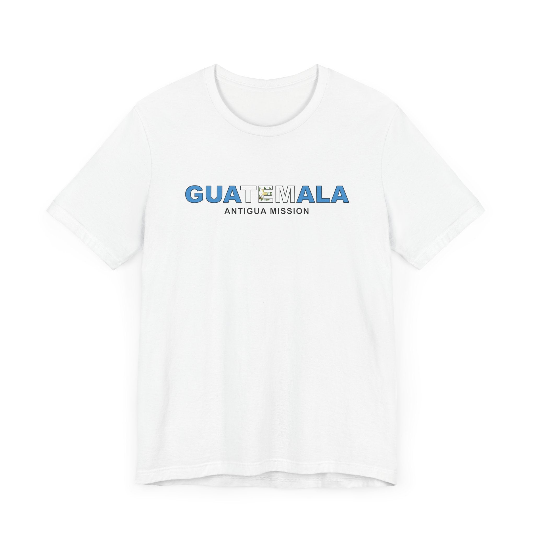 Guatemala Antigua Mission Flag Title T-shirt - Mission Wishlist - LDS Missionary Gift Store