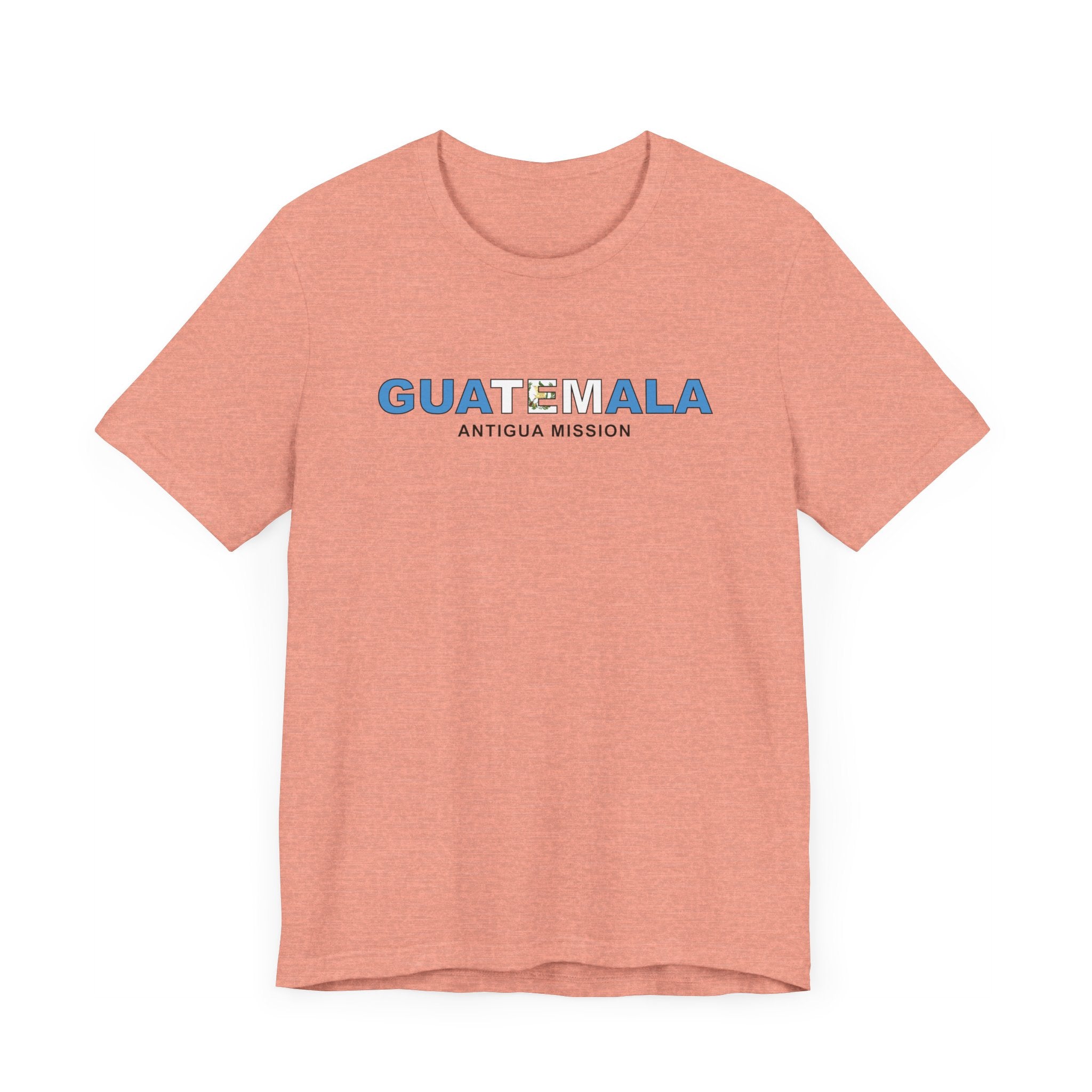 Guatemala Antigua Mission Flag Title T-shirt - Mission Wishlist - LDS Missionary Gift Store