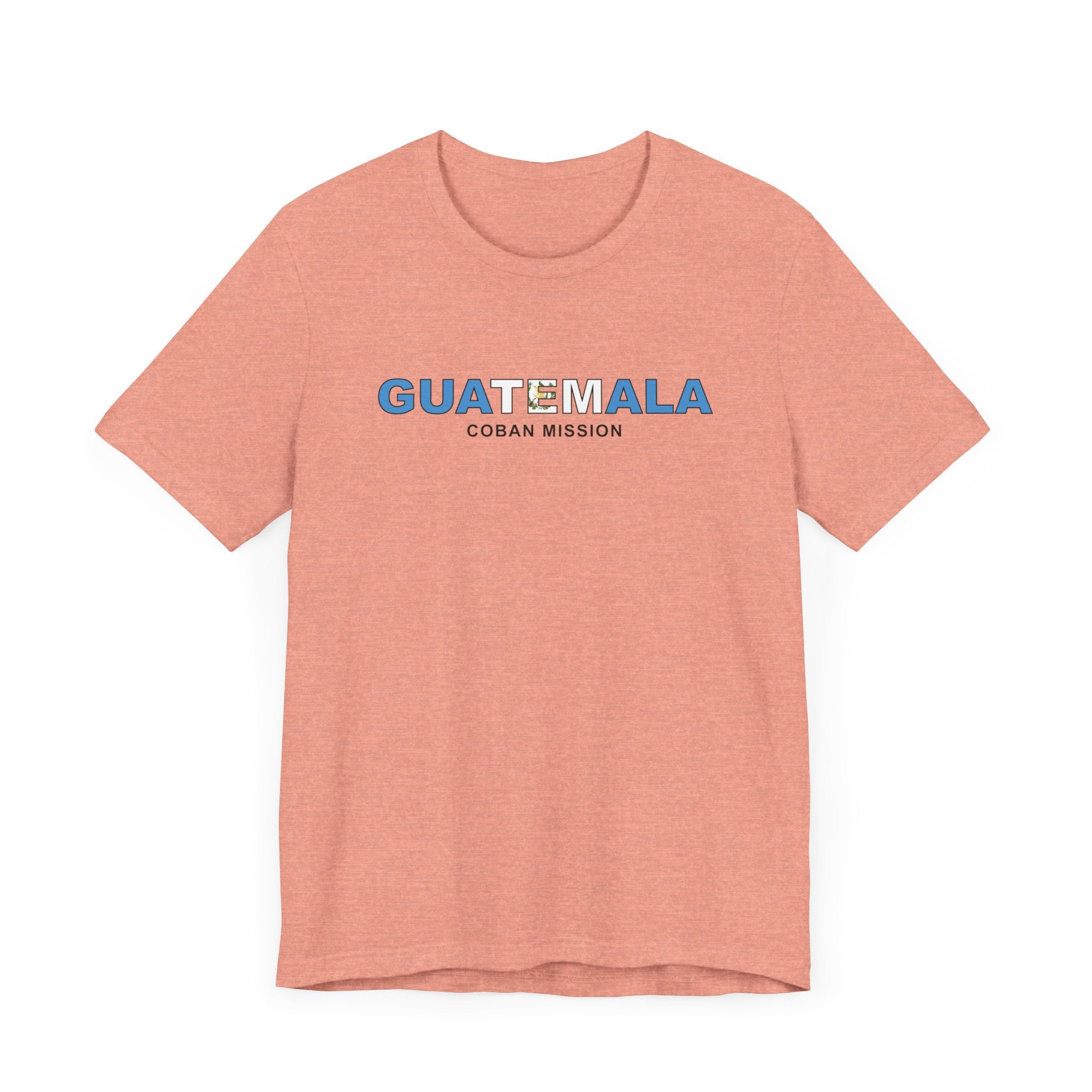Guatemala Coban Mission Flag Title T-shirt - Mission Wishlist - LDS Missionary Gift Store