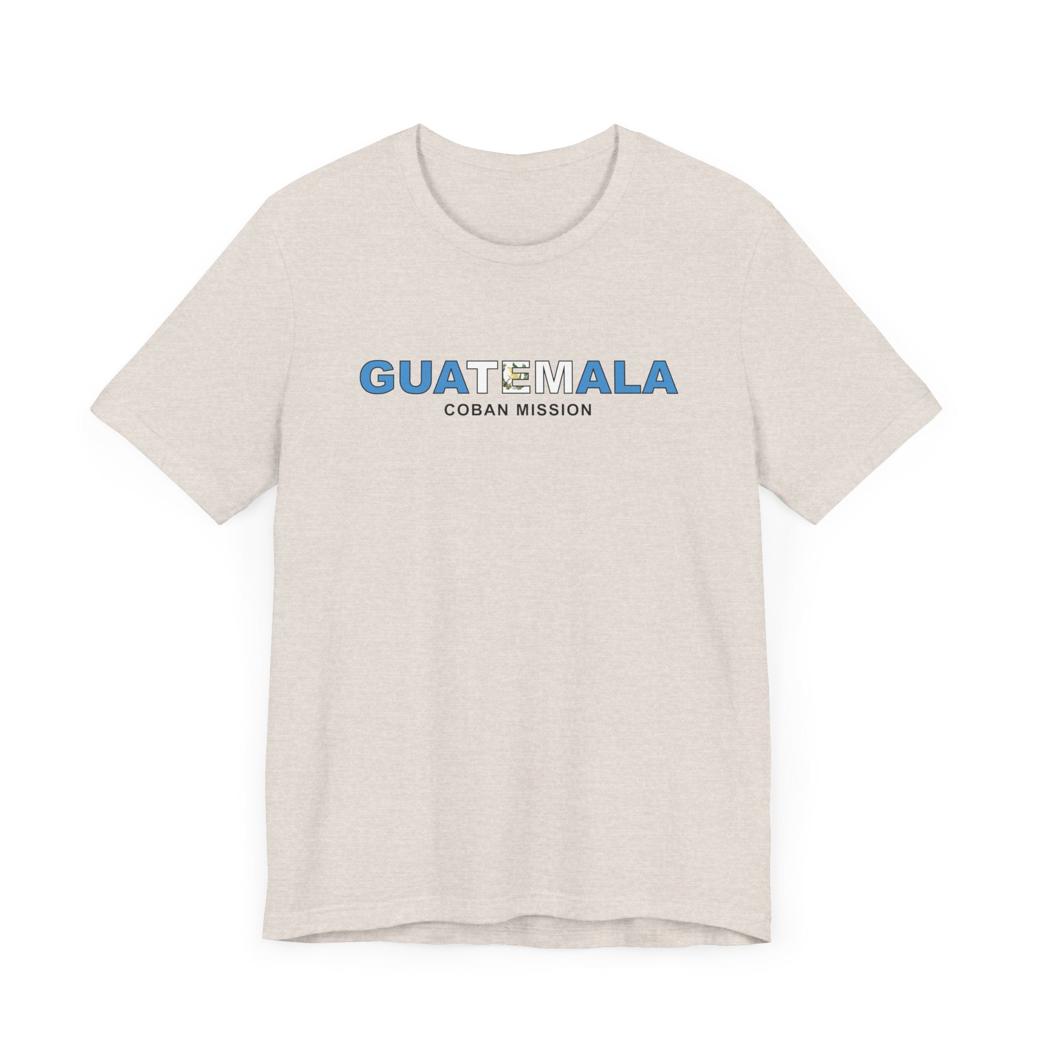 Guatemala Coban Mission Flag Title T-shirt - Mission Wishlist - LDS Missionary Gift Store