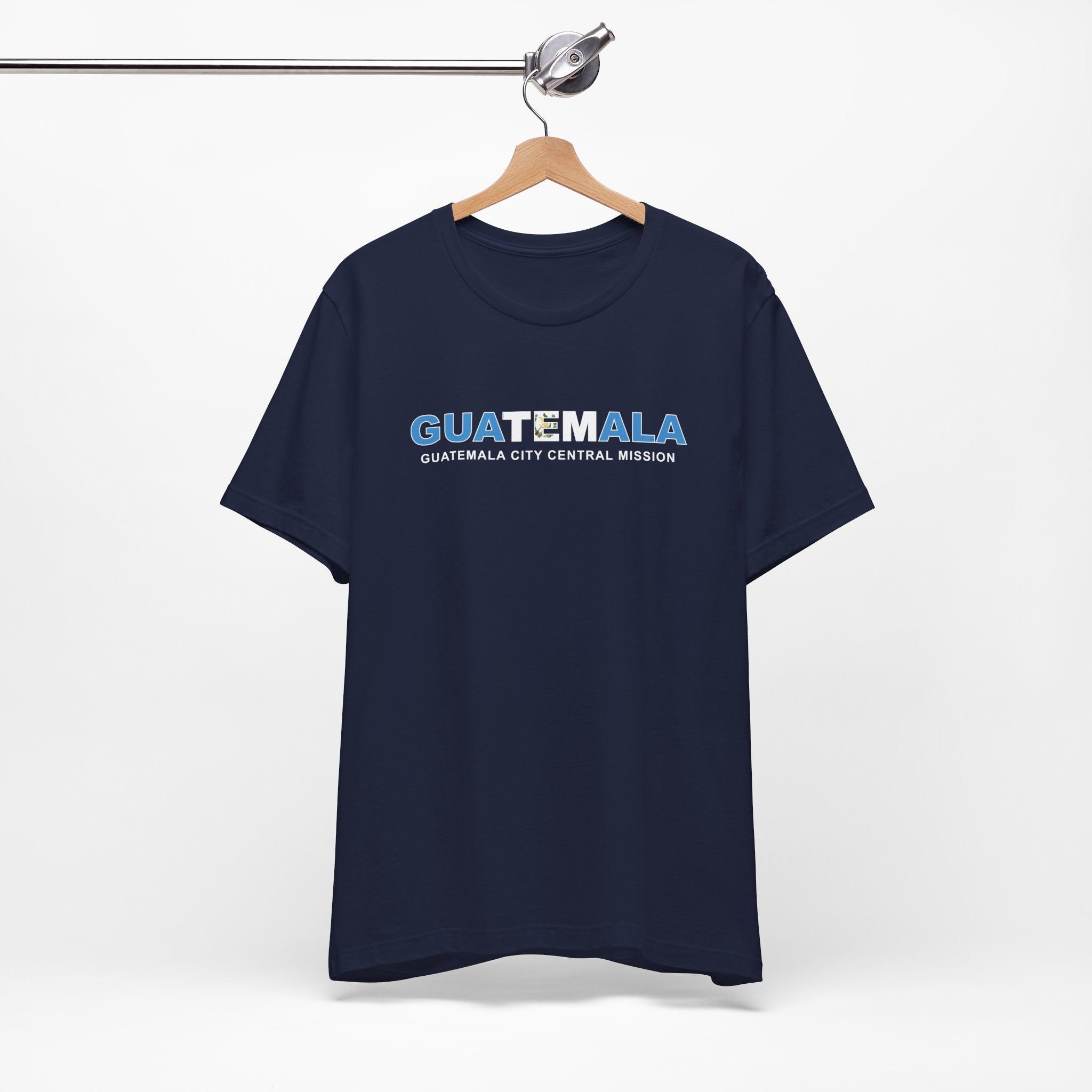 Guatemala Guatemala City Central Mission Flag Title T-shirt - Mission Wishlist - LDS Missionary Gift Store