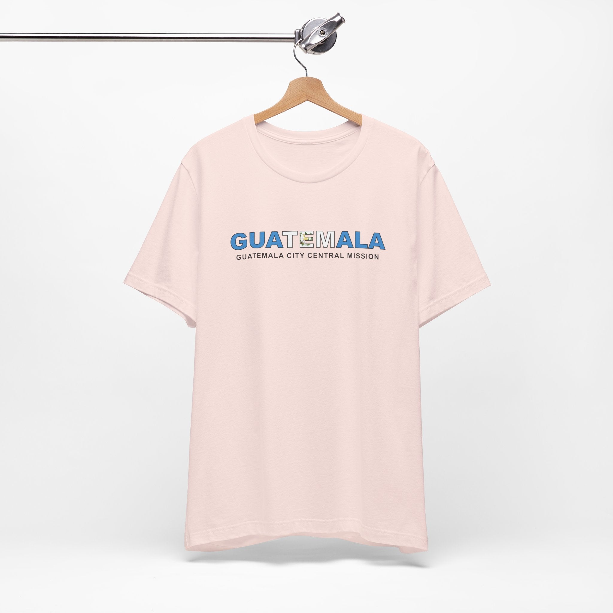 Guatemala Guatemala City Central Mission Flag Title T-shirt - Mission Wishlist - LDS Missionary Gift Store