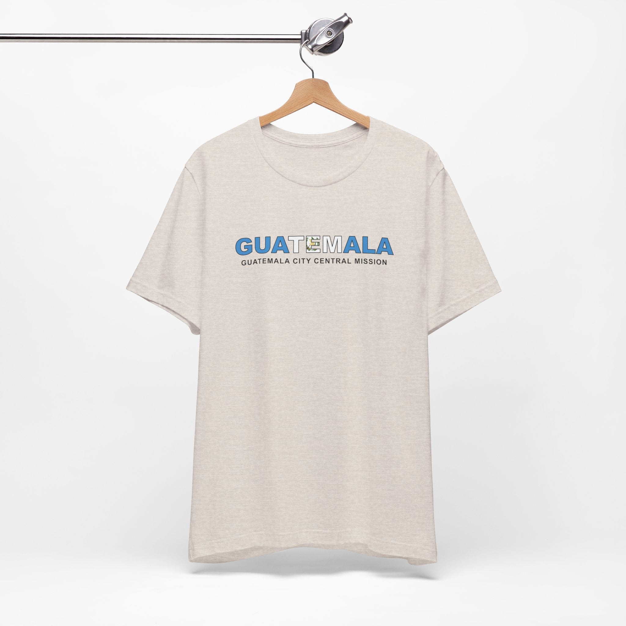 Guatemala Guatemala City Central Mission Flag Title T-shirt - Mission Wishlist - LDS Missionary Gift Store