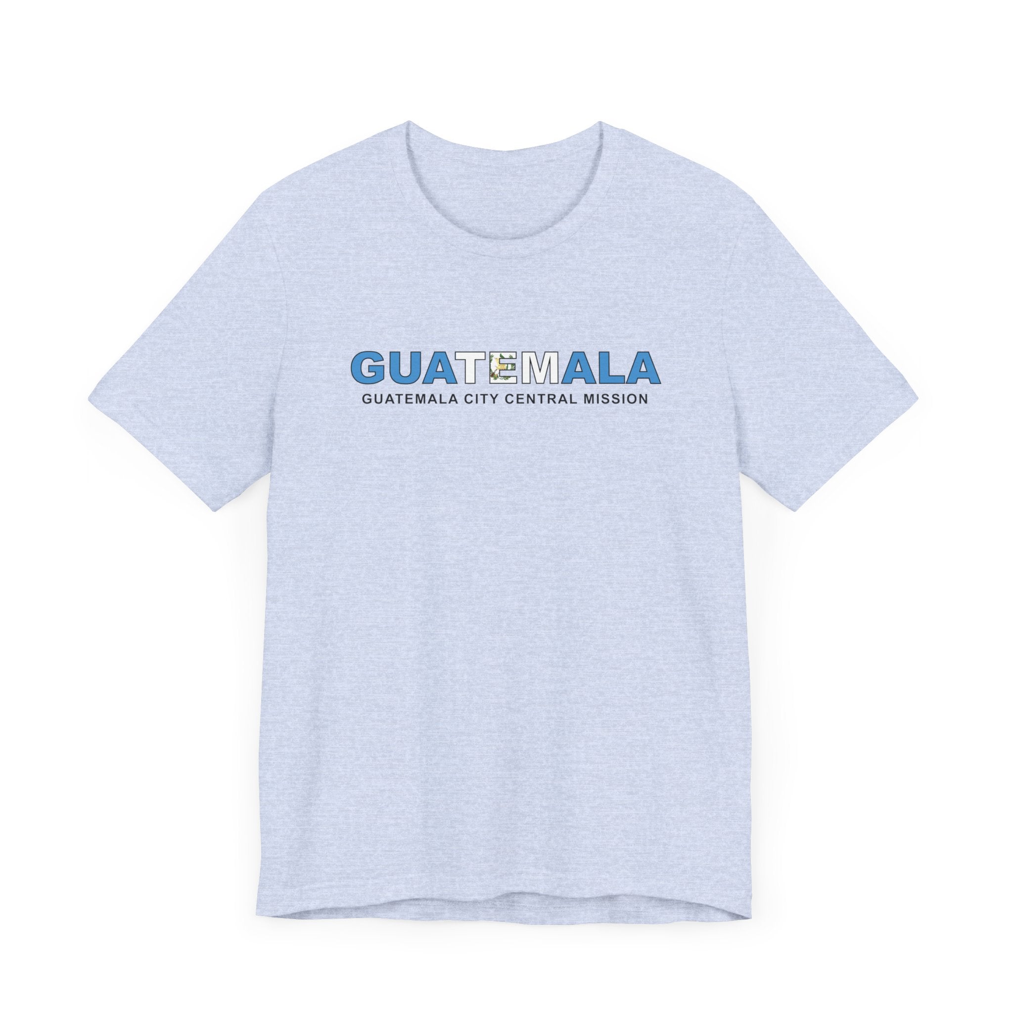 Guatemala Guatemala City Central Mission Flag Title T-shirt - Mission Wishlist - LDS Missionary Gift Store