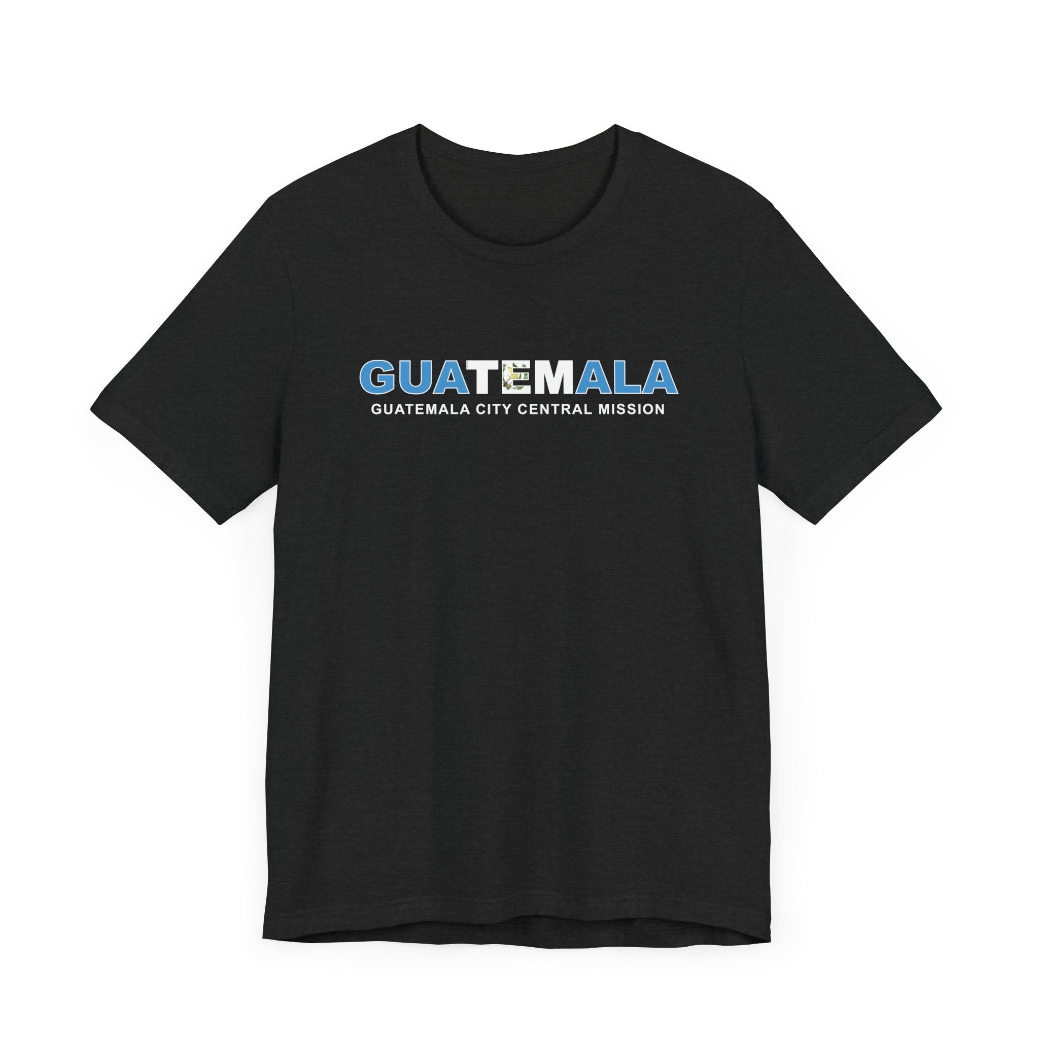 Guatemala Guatemala City Central Mission Flag Title T-shirt - Mission Wishlist - LDS Missionary Gift Store