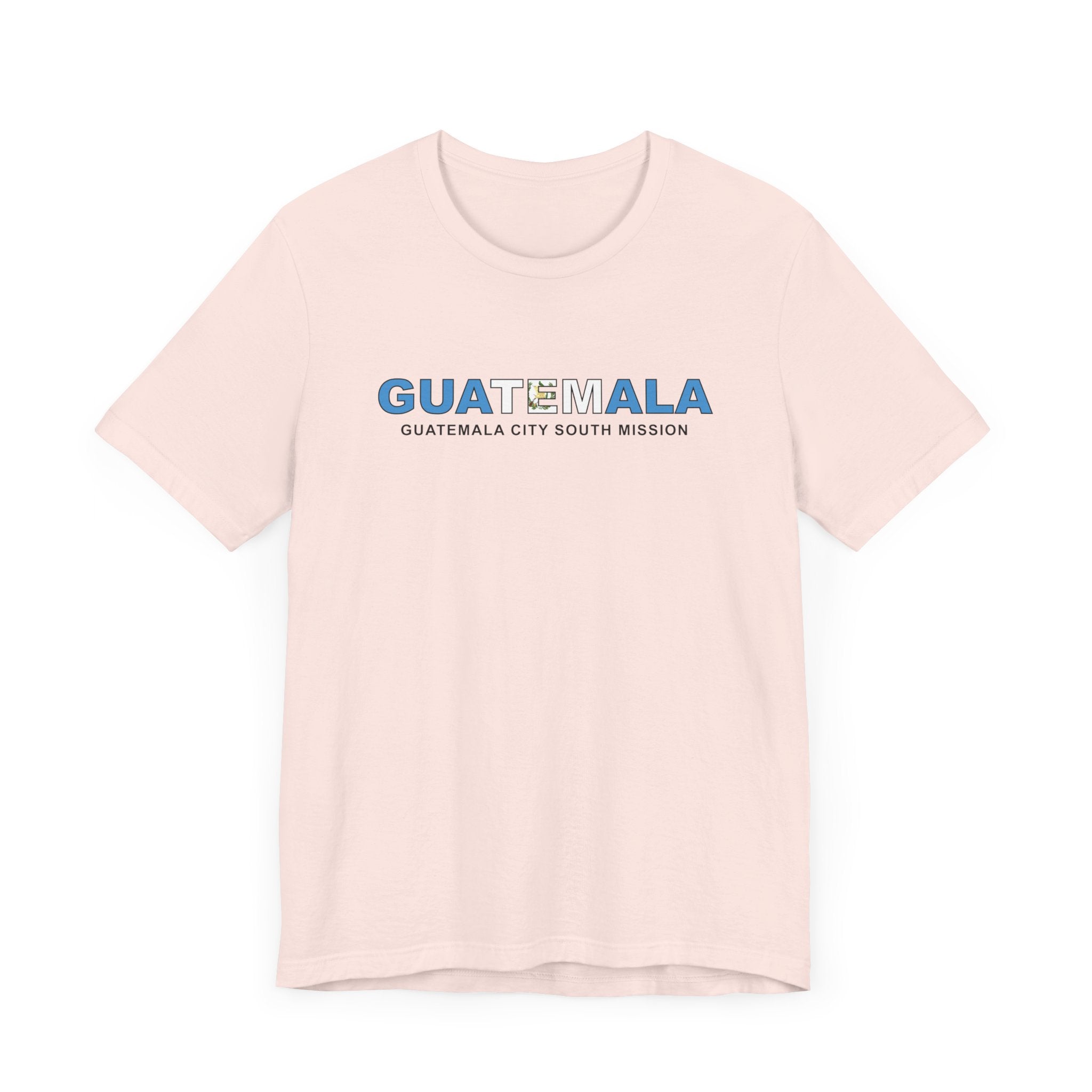 Guatemala Guatemala City South Mission Flag Title T-shirt - Mission Wishlist - LDS Missionary Gift Store