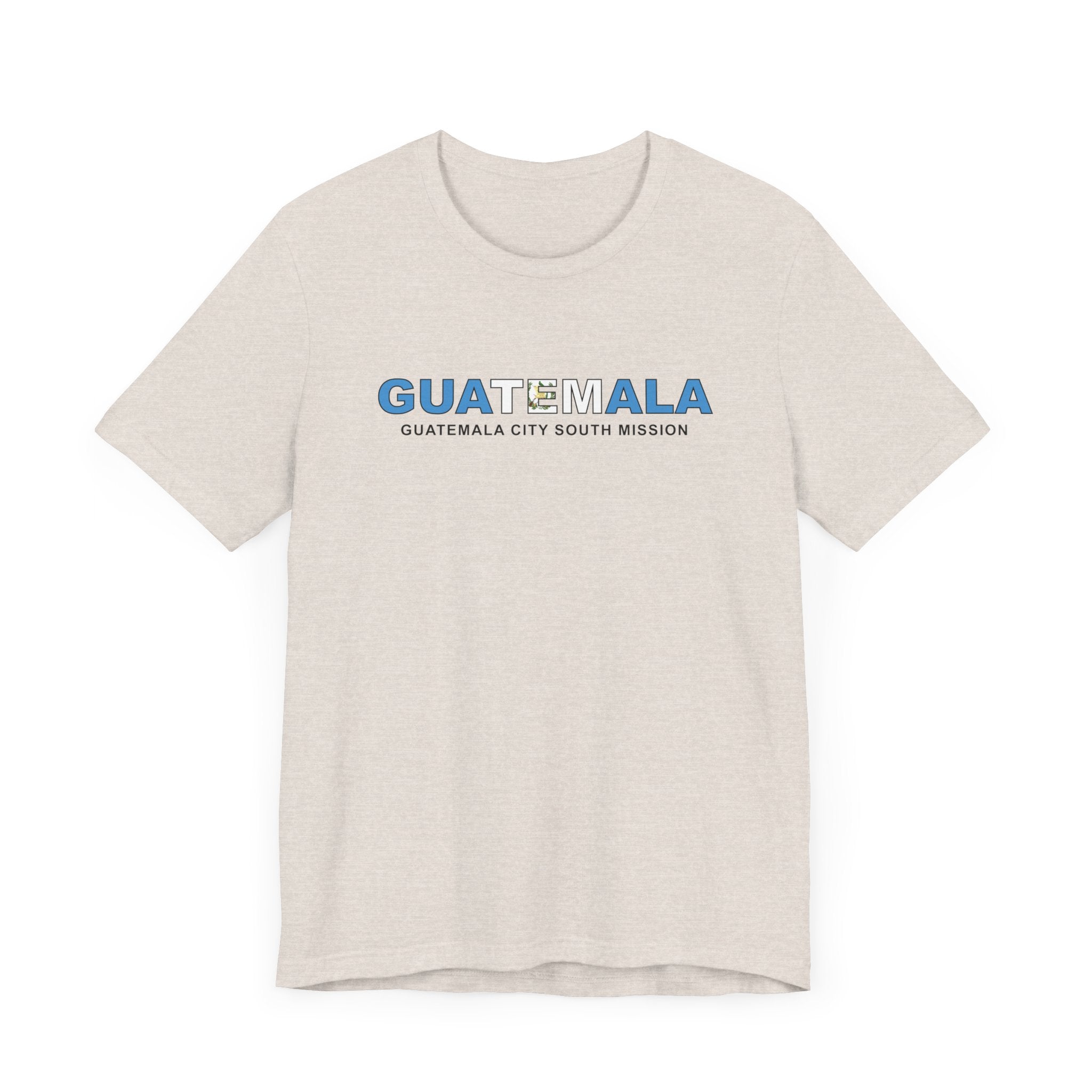 Guatemala Guatemala City South Mission Flag Title T-shirt - Mission Wishlist - LDS Missionary Gift Store