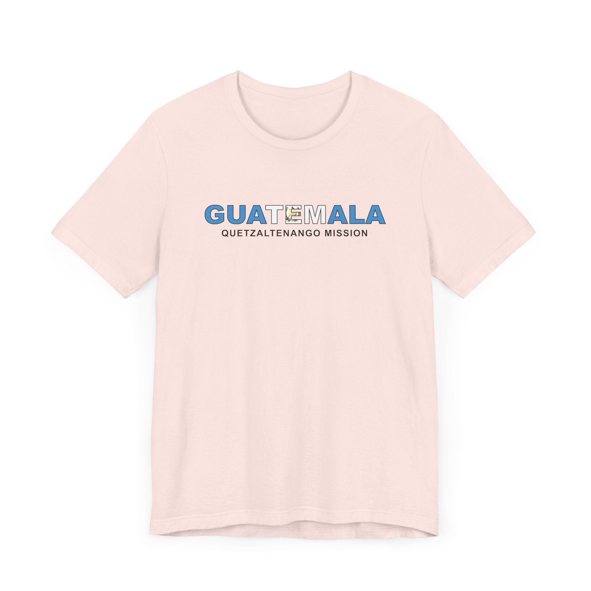 Guatemala Quetzaltenango Mission Flag Title T-shirt - Mission Wishlist - LDS Missionary Gift Store