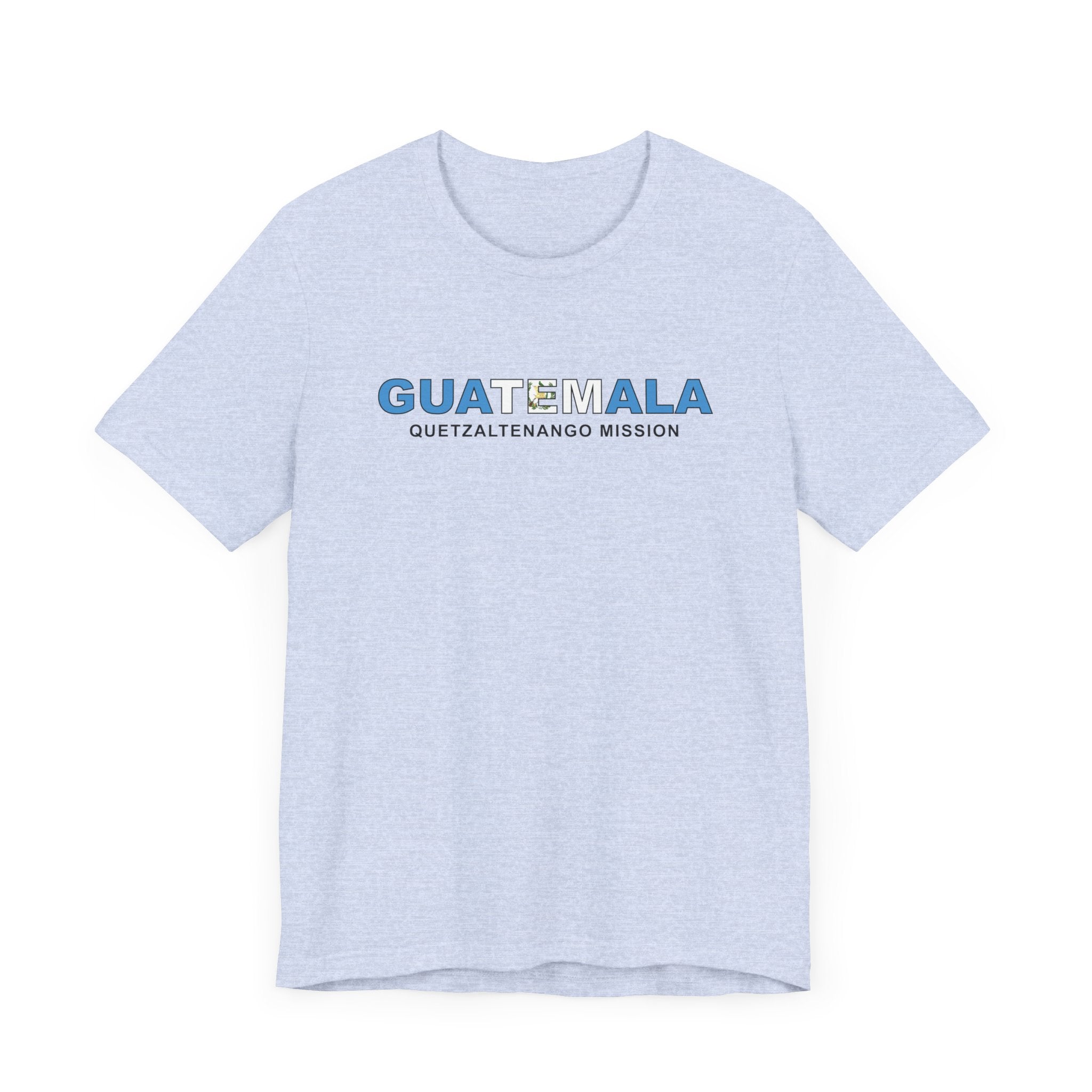 Guatemala Quetzaltenango Mission Flag Title T-shirt - Mission Wishlist - LDS Missionary Gift Store