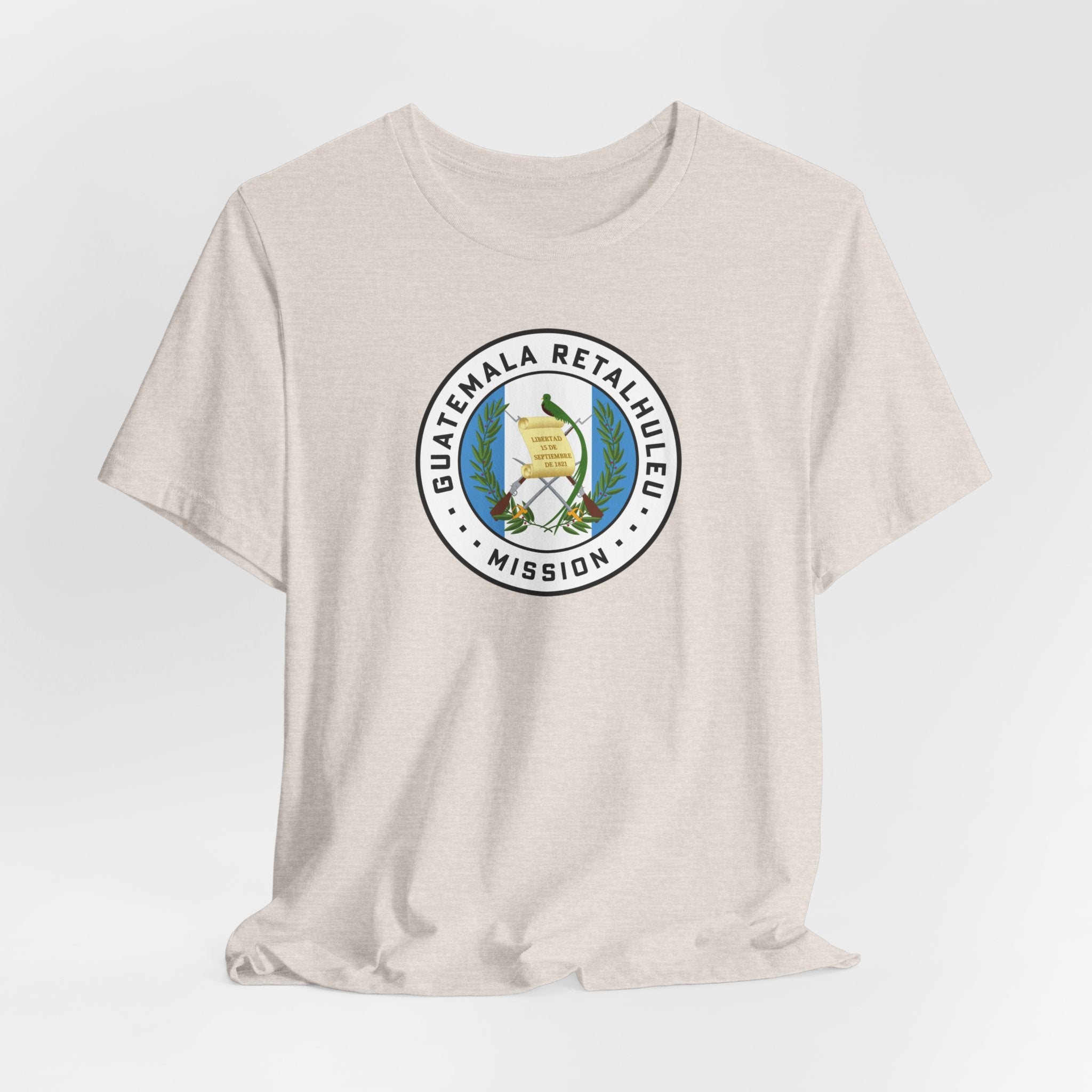 Guatemala Retalhuleu Mission Flag Logo (White Border) T-shirt - Mission Wishlist - LDS Missionary Gift Store