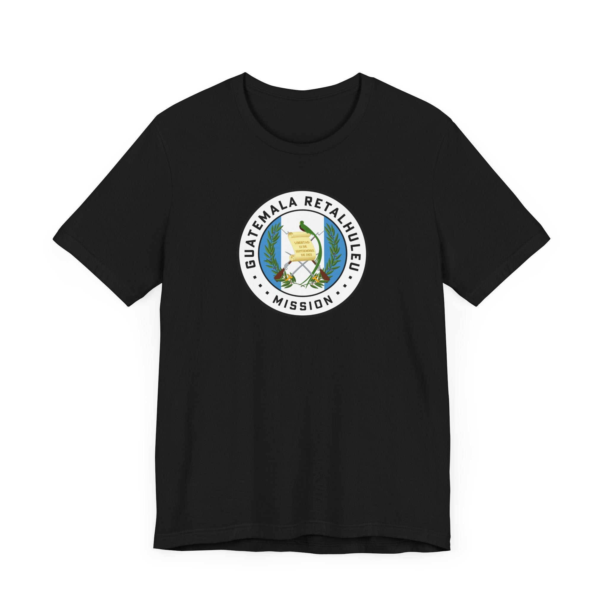 Guatemala Retalhuleu Mission Flag Logo (White Border) T-shirt - Mission Wishlist - LDS Missionary Gift Store