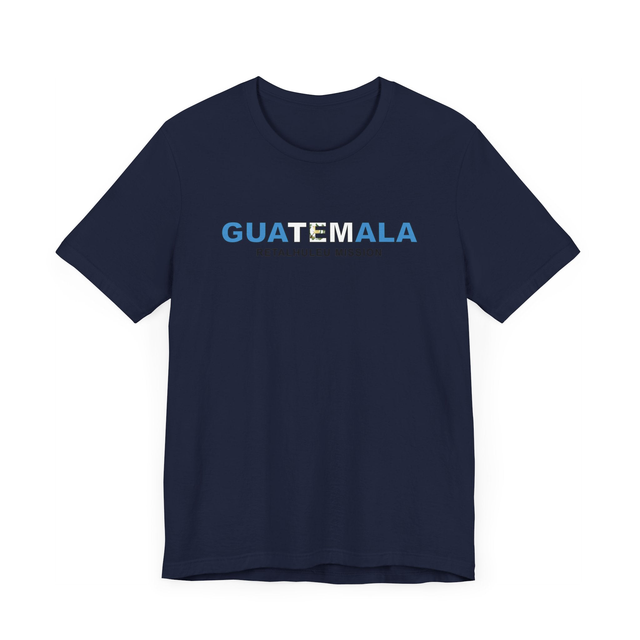 Guatemala Retalhuleu Mission Flag Title T-shirt - Mission Wishlist - LDS Missionary Gift Store