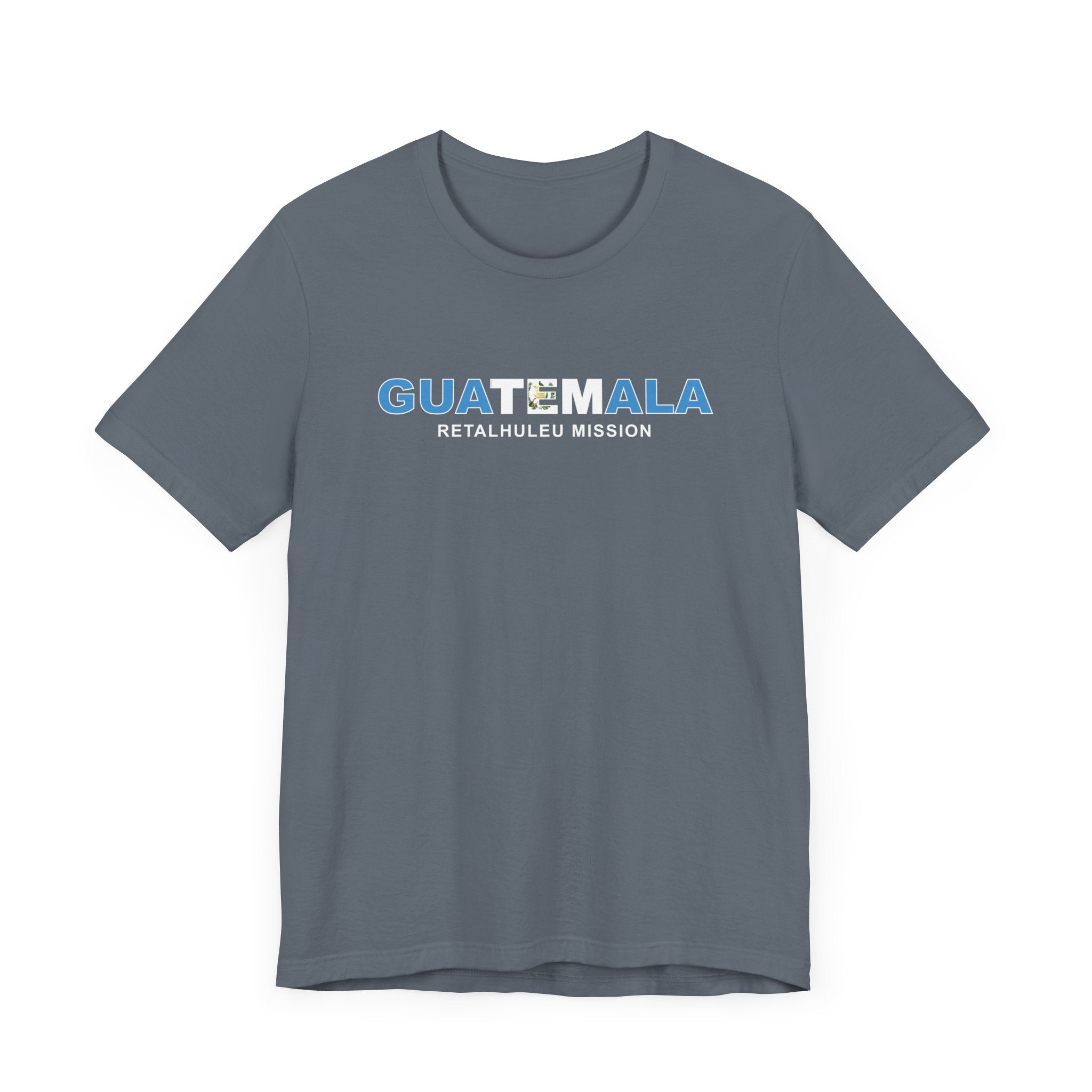 Guatemala Retalhuleu Mission Flag Title T-shirt - Mission Wishlist - LDS Missionary Gift Store