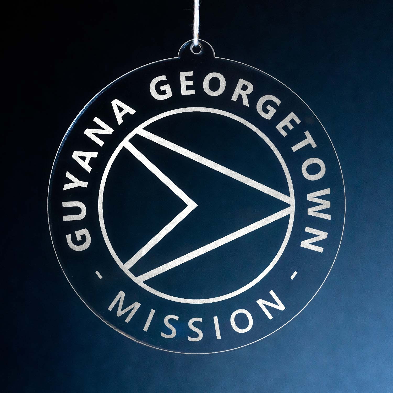 Guyana Georgetown Mission Christmas Ornament - Latter-Day Saint LDS Missionary Gift - Book of Mormon