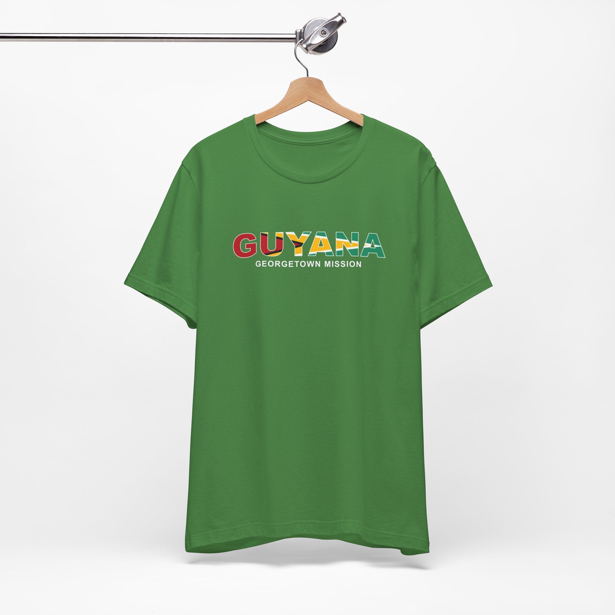 Guyana Georgetown Mission Flag Title T-shirt - Mission Wishlist - LDS Missionary Gift Store