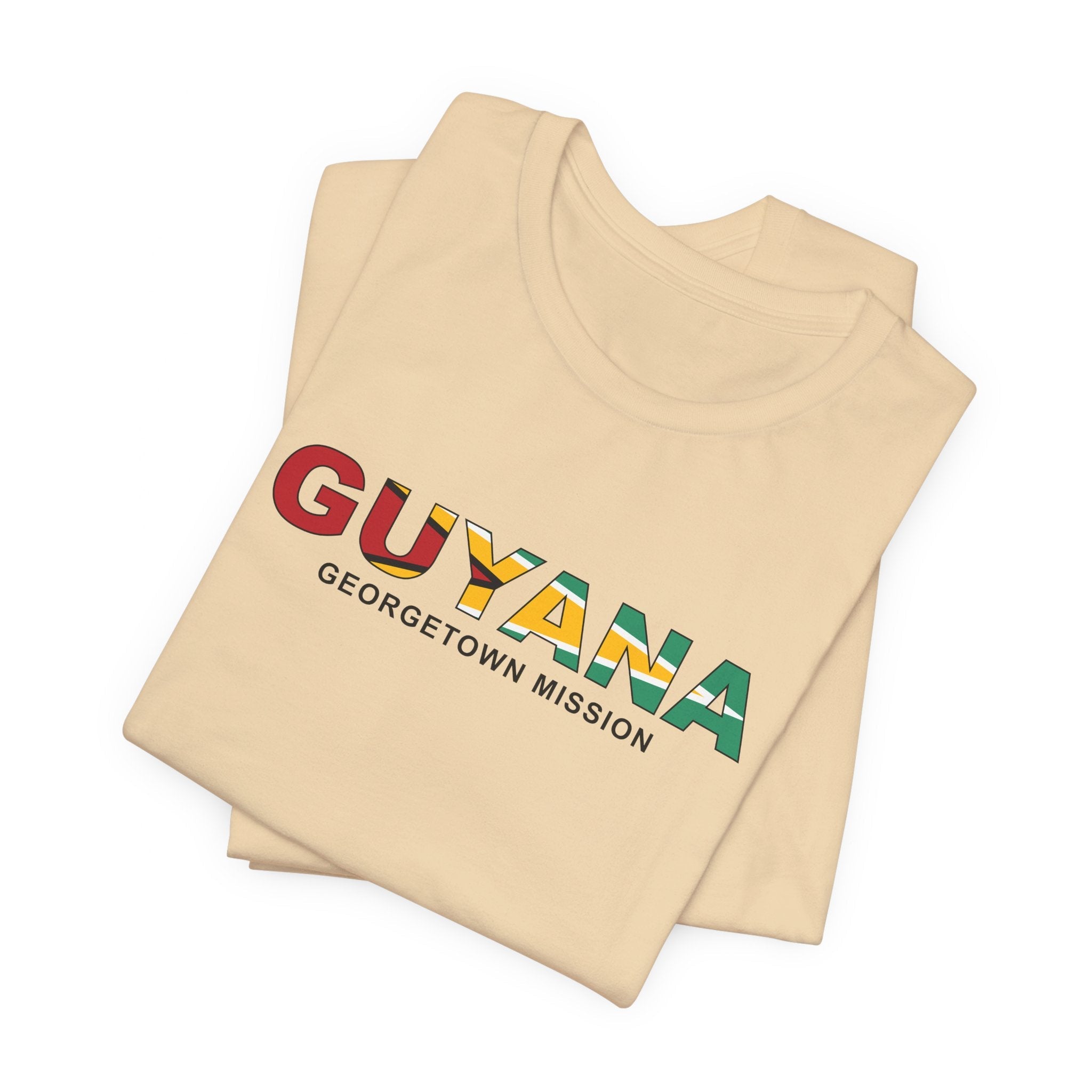 Guyana Georgetown Mission Flag Title T-shirt - Mission Wishlist - LDS Missionary Gift Store