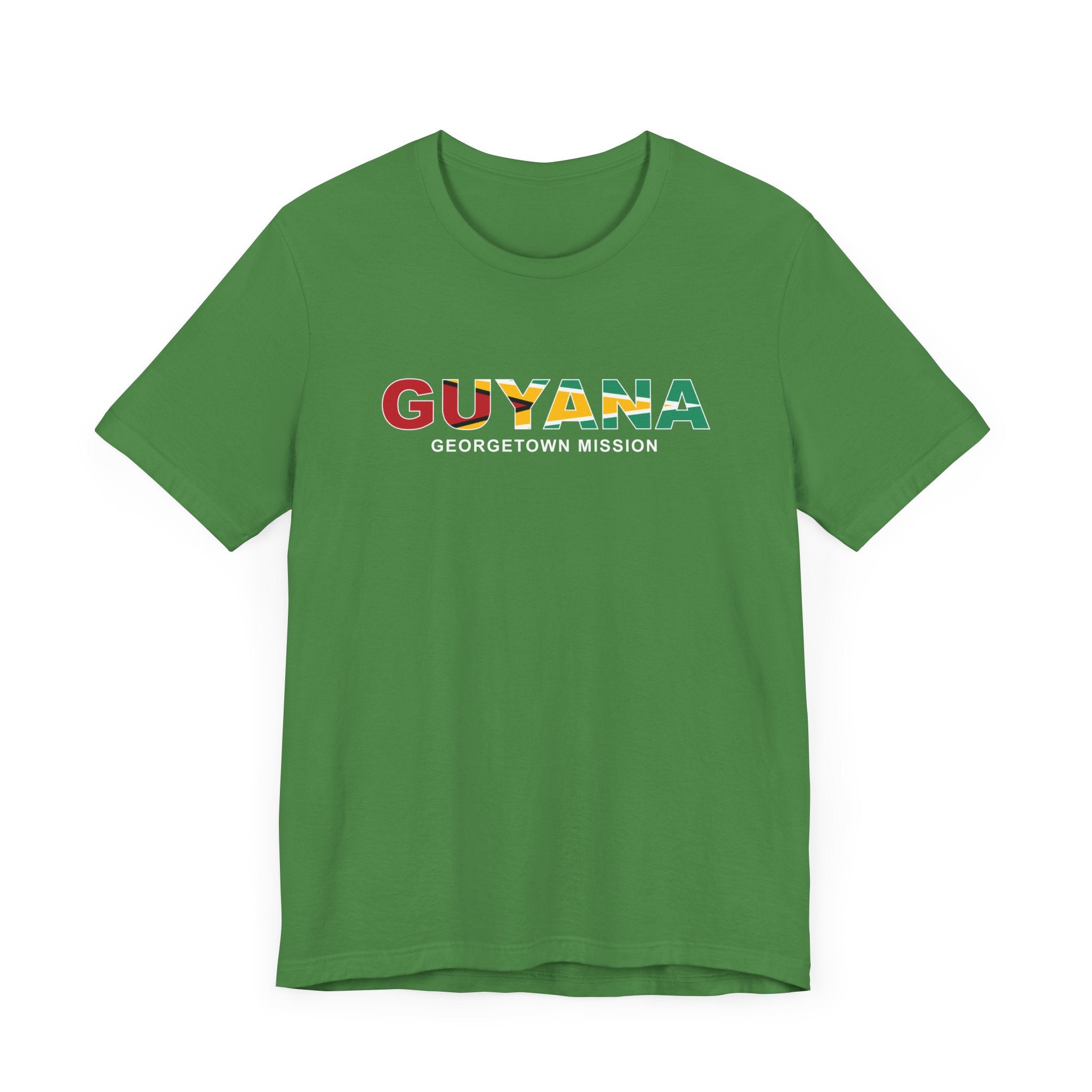 Guyana Georgetown Mission Flag Title T-shirt - Mission Wishlist - LDS Missionary Gift Store