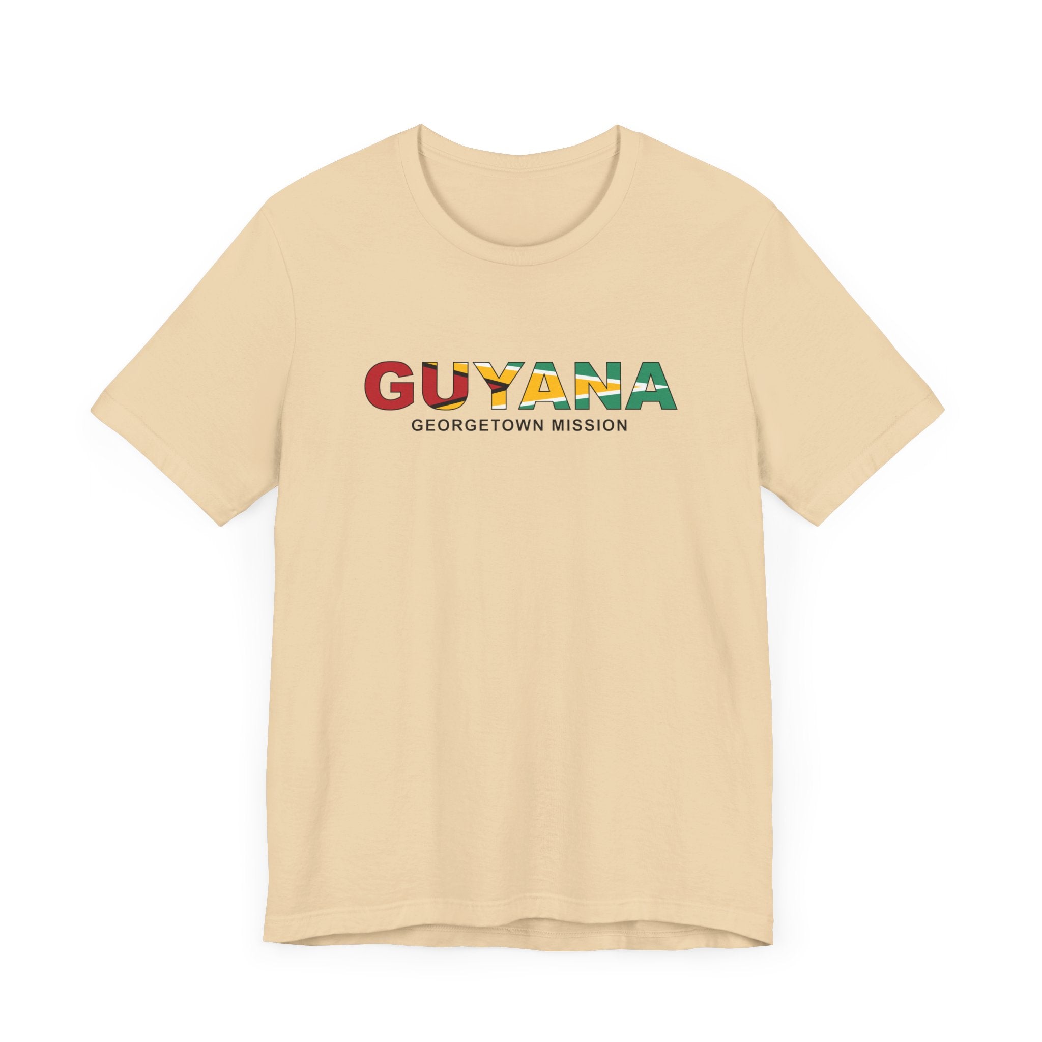 Guyana Georgetown Mission Flag Title T-shirt - Mission Wishlist - LDS Missionary Gift Store