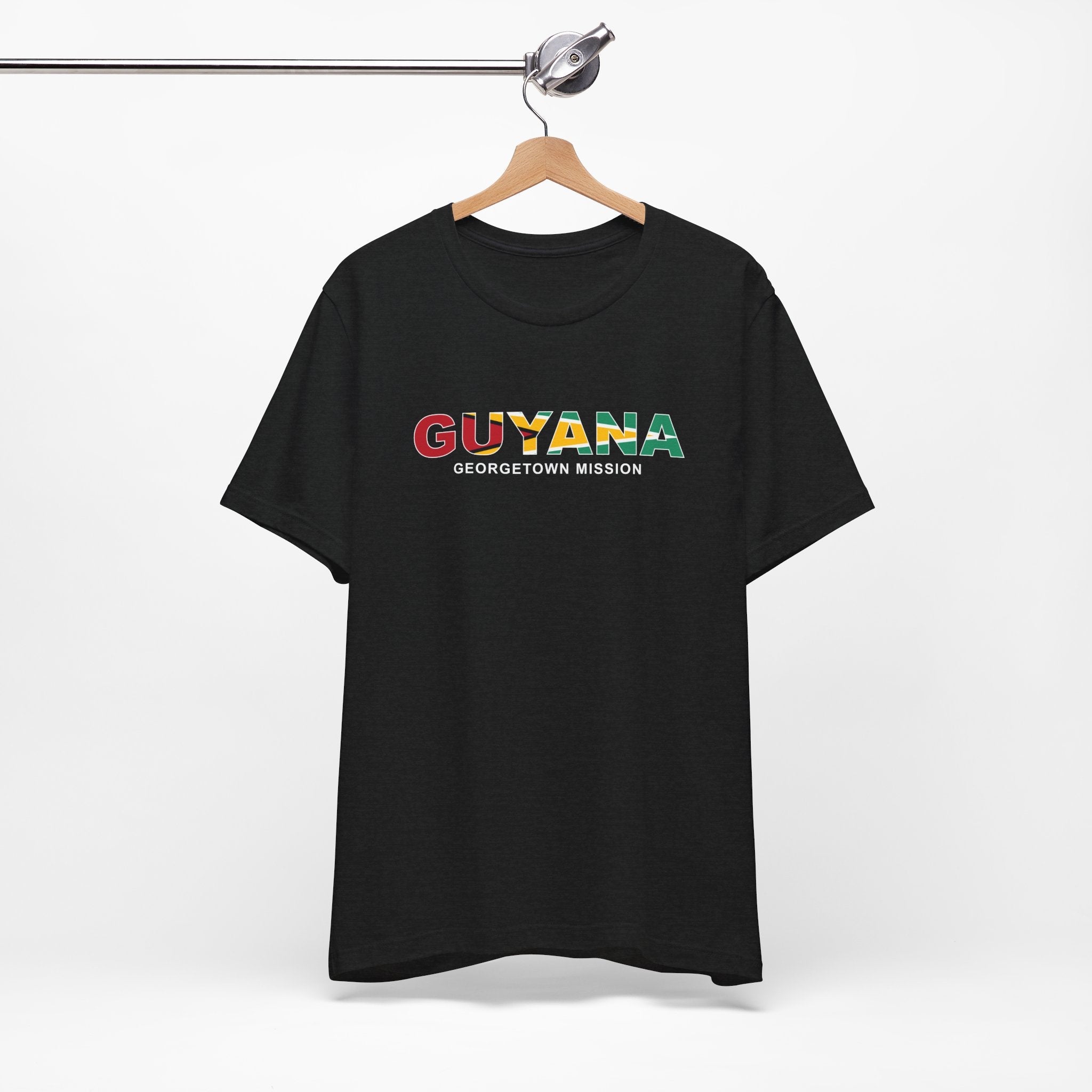 Guyana Georgetown Mission Flag Title T-shirt - Mission Wishlist - LDS Missionary Gift Store