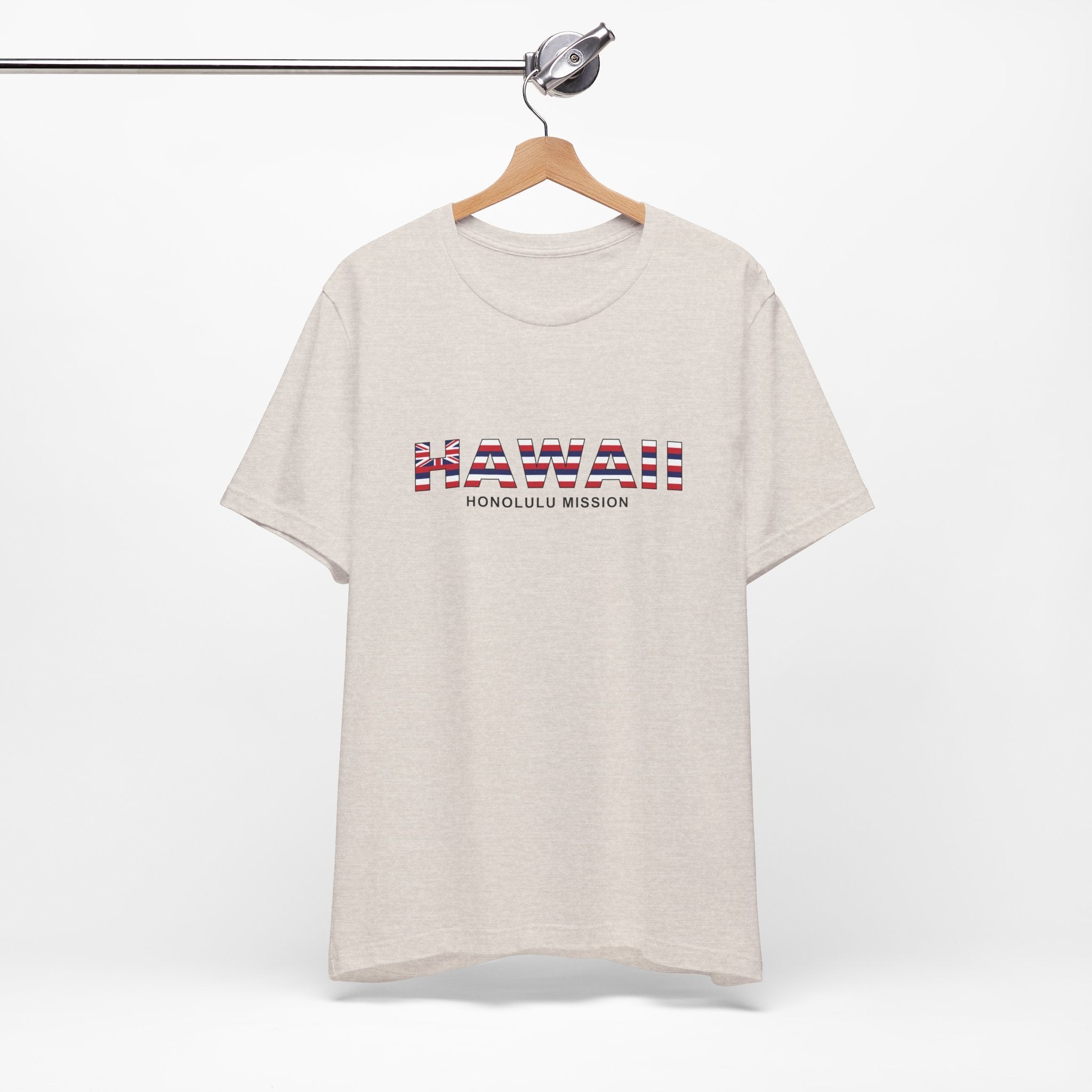 Hawaii Honolulu Mission Flag Title T-shirt - Mission Wishlist - LDS Missionary Gift Store