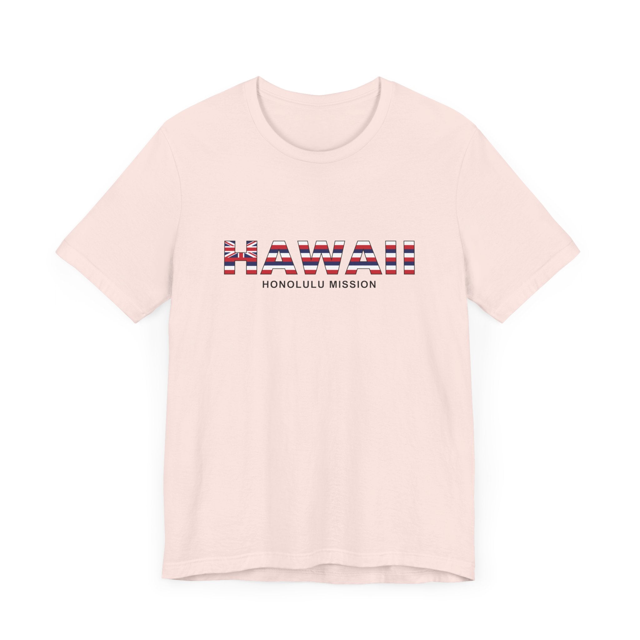 Hawaii Honolulu Mission Flag Title T-shirt - Mission Wishlist - LDS Missionary Gift Store