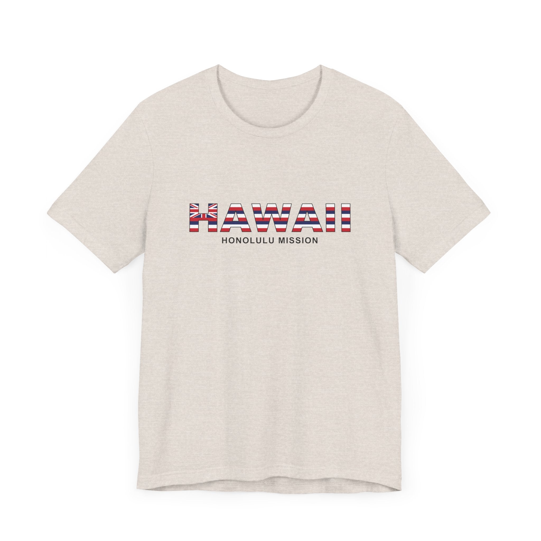 Hawaii Honolulu Mission Flag Title T-shirt - Mission Wishlist - LDS Missionary Gift Store