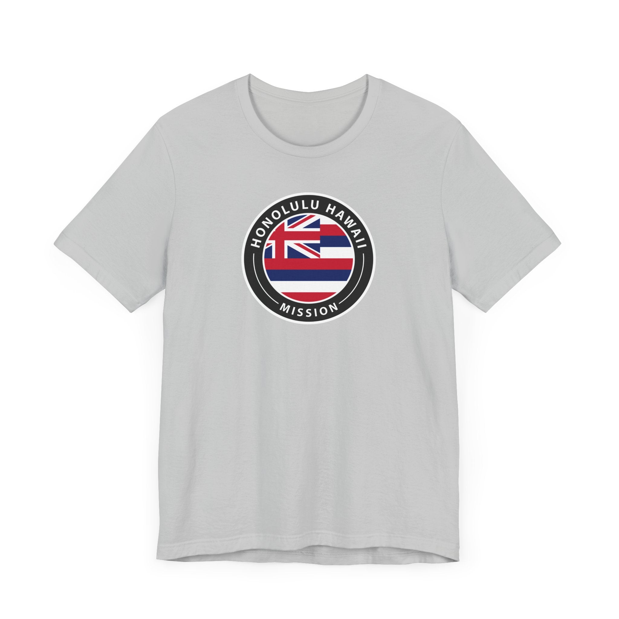 Hawaii Honolulu Mission State Flag Logo (Black Border) T-shirt - Mission Wishlist - LDS Missionary Gift Store