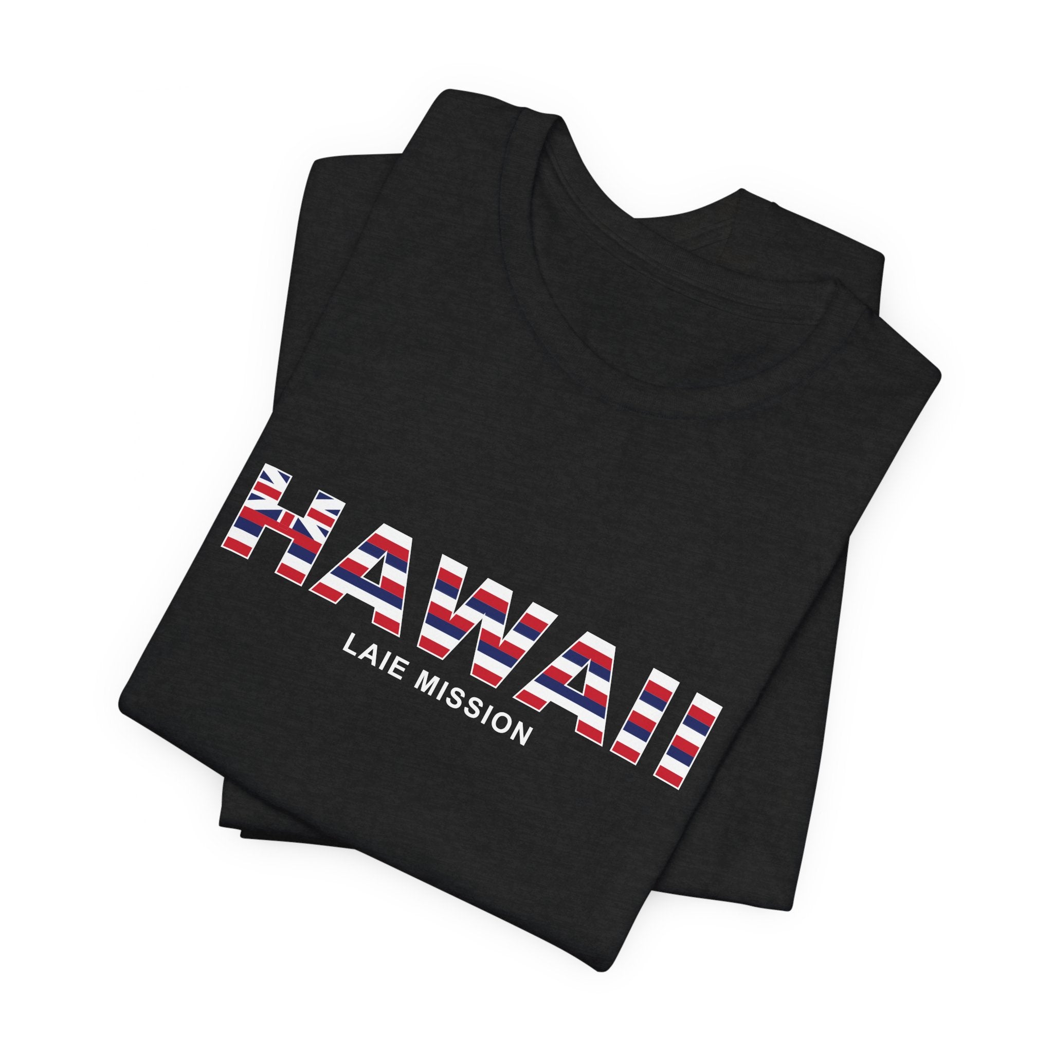 Hawaii Laie Mission Flag Title T-shirt - Mission Wishlist - LDS Missionary Gift Store