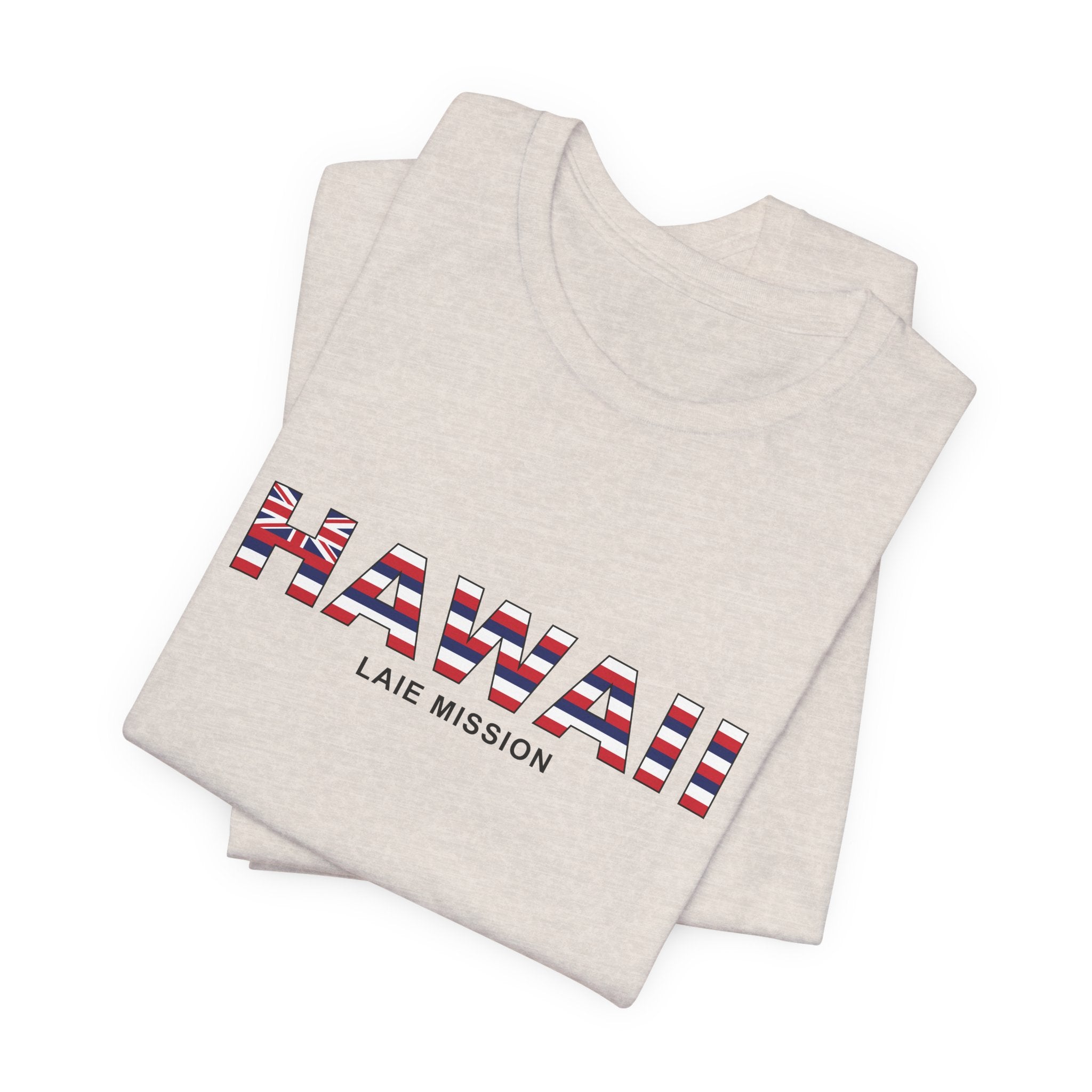 Hawaii Laie Mission Flag Title T-shirt - Mission Wishlist - LDS Missionary Gift Store