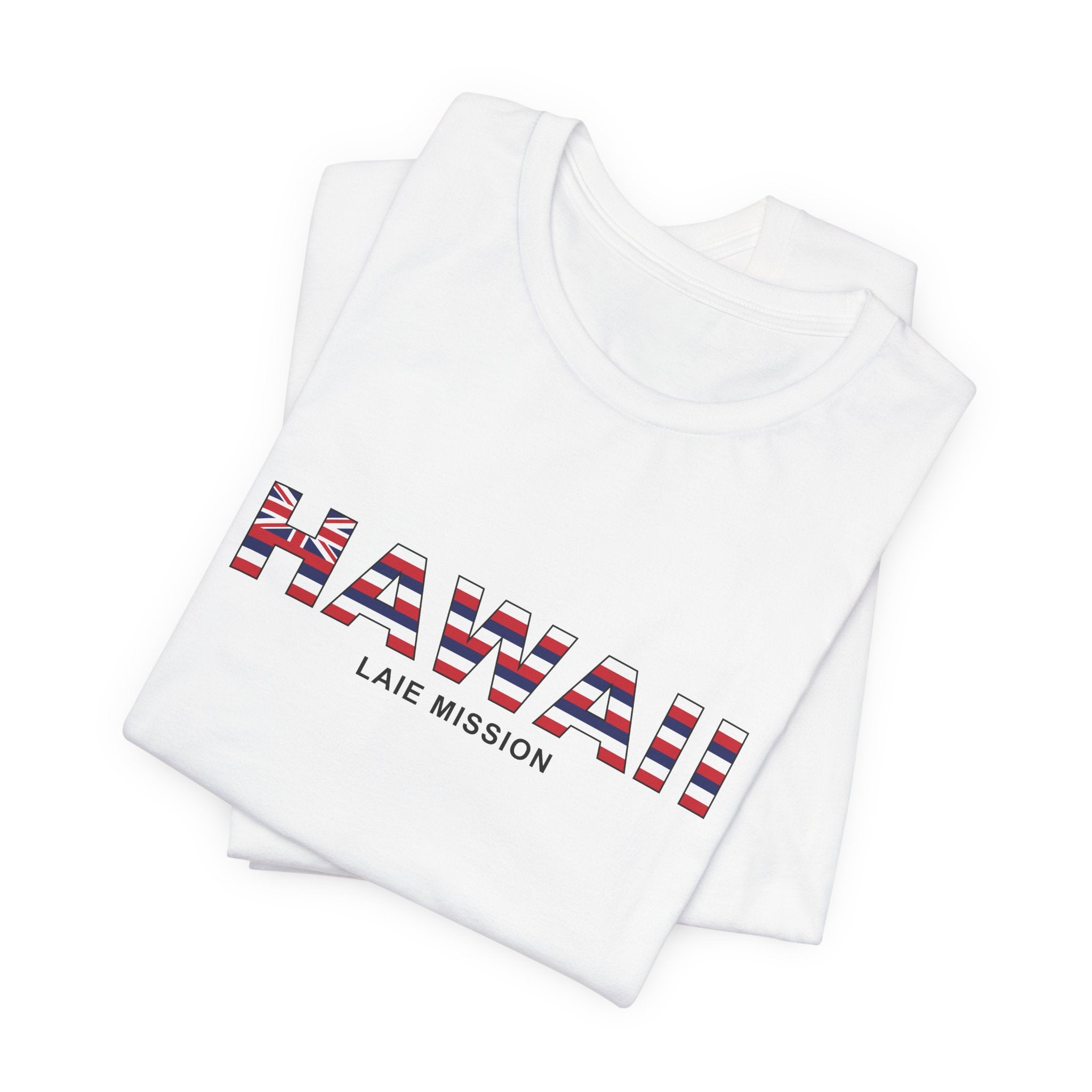 Hawaii Laie Mission Flag Title T-shirt - Mission Wishlist - LDS Missionary Gift Store