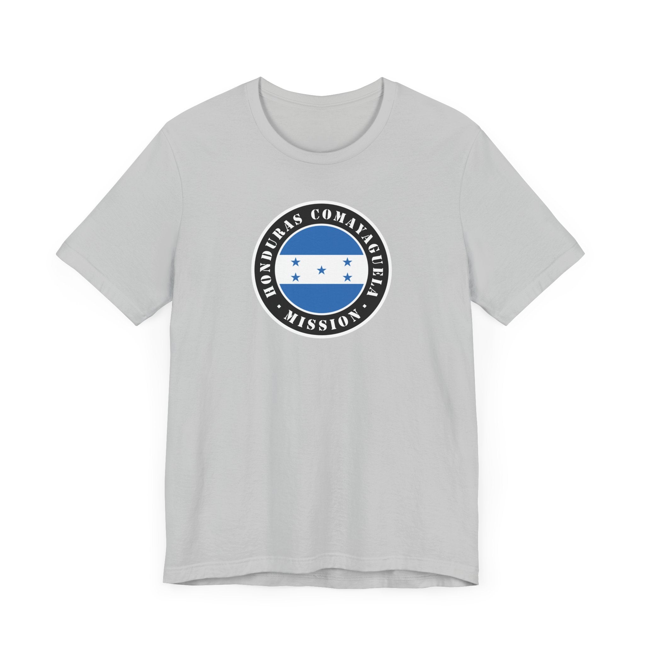 Honduras Comayaguela Mission Flag Logo (Black Border) T-shirt - Mission Wishlist - LDS Missionary Gift Store