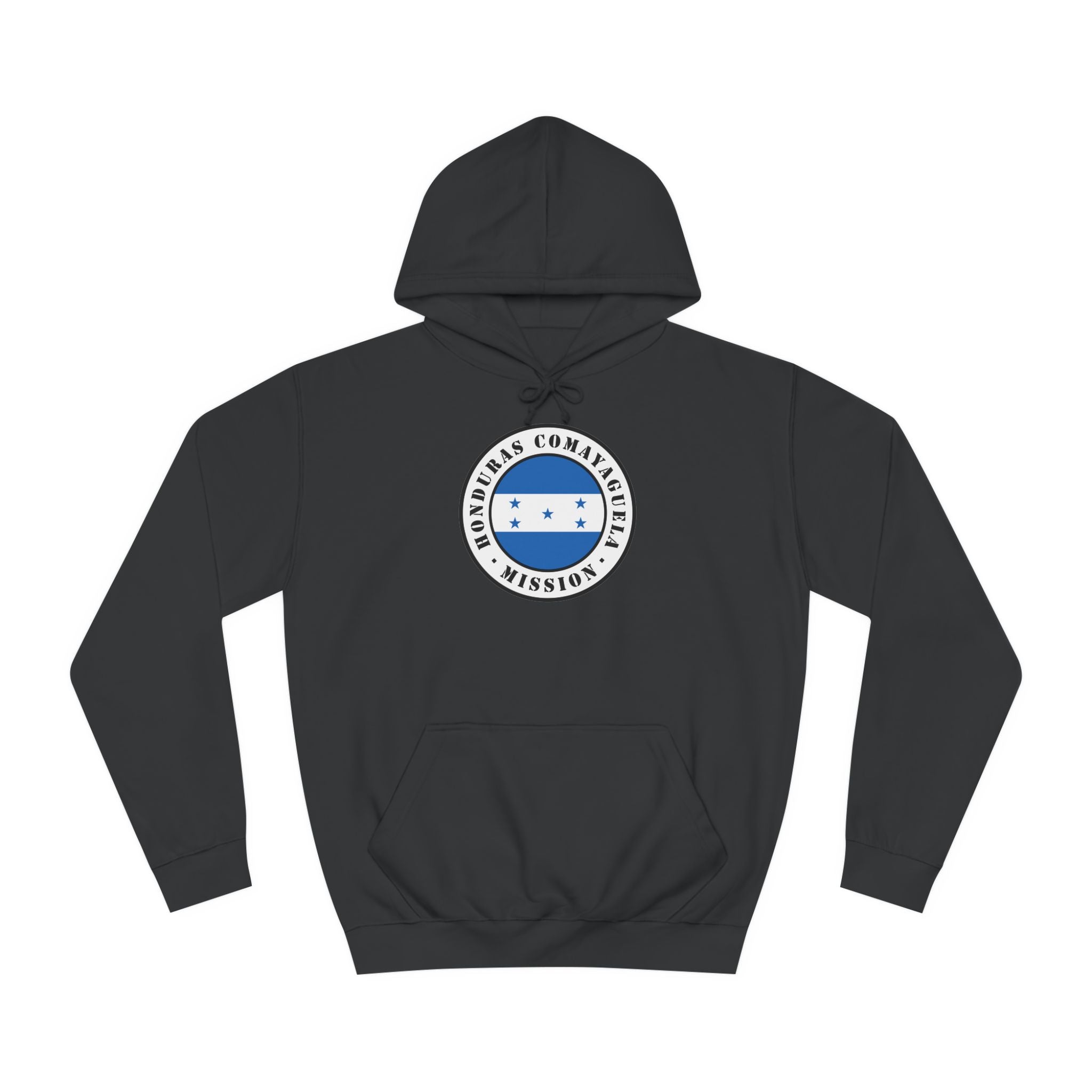 Honduras Comayaguela Mission Flag Logo (White Border) College Hoodie - Mission Wishlist - LDS Missionary Gift Store