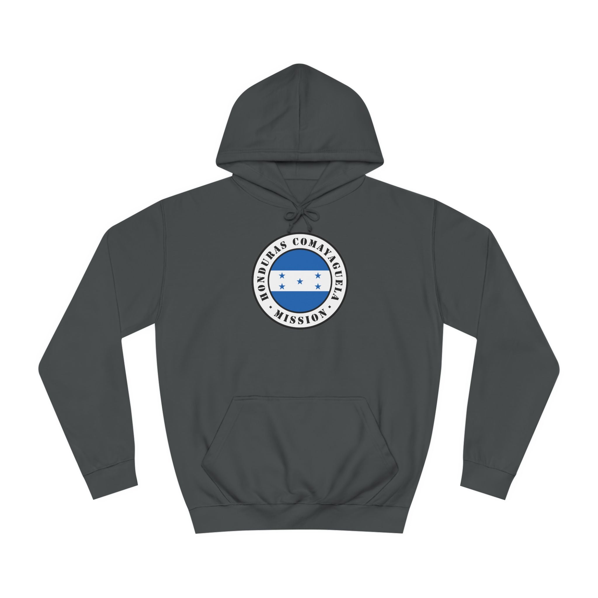 Honduras Comayaguela Mission Flag Logo (White Border) College Hoodie - Mission Wishlist - LDS Missionary Gift Store