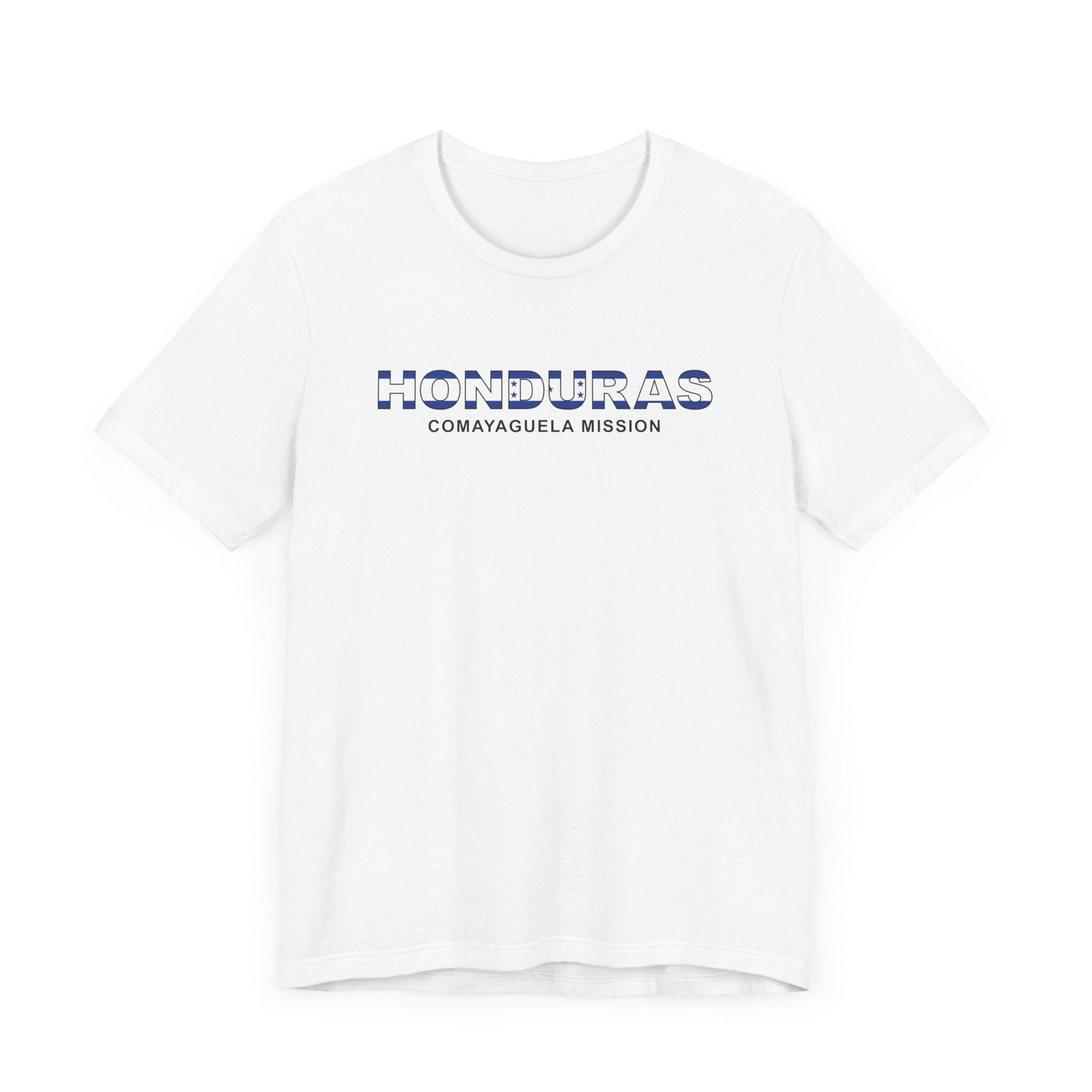 Honduras Comayaguela Mission Flag Title T-shirt - Mission Wishlist - LDS Missionary Gift Store
