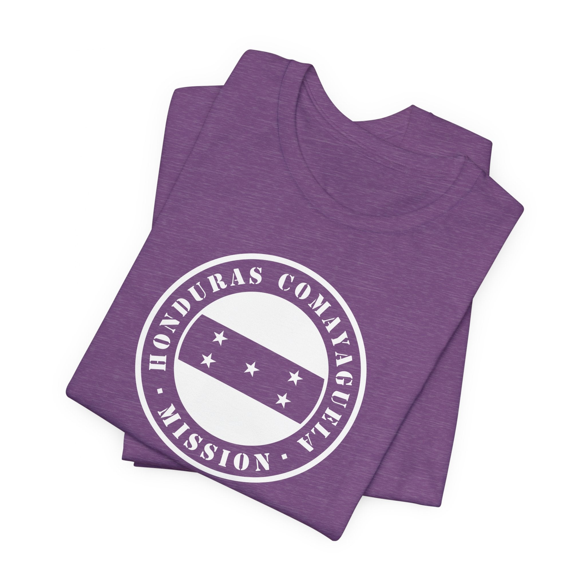 Honduras San Pedro Sula East Mission Circular Monochrome Logo T-Shirt - Mission Wishlist - LDS Missionary Gift Store