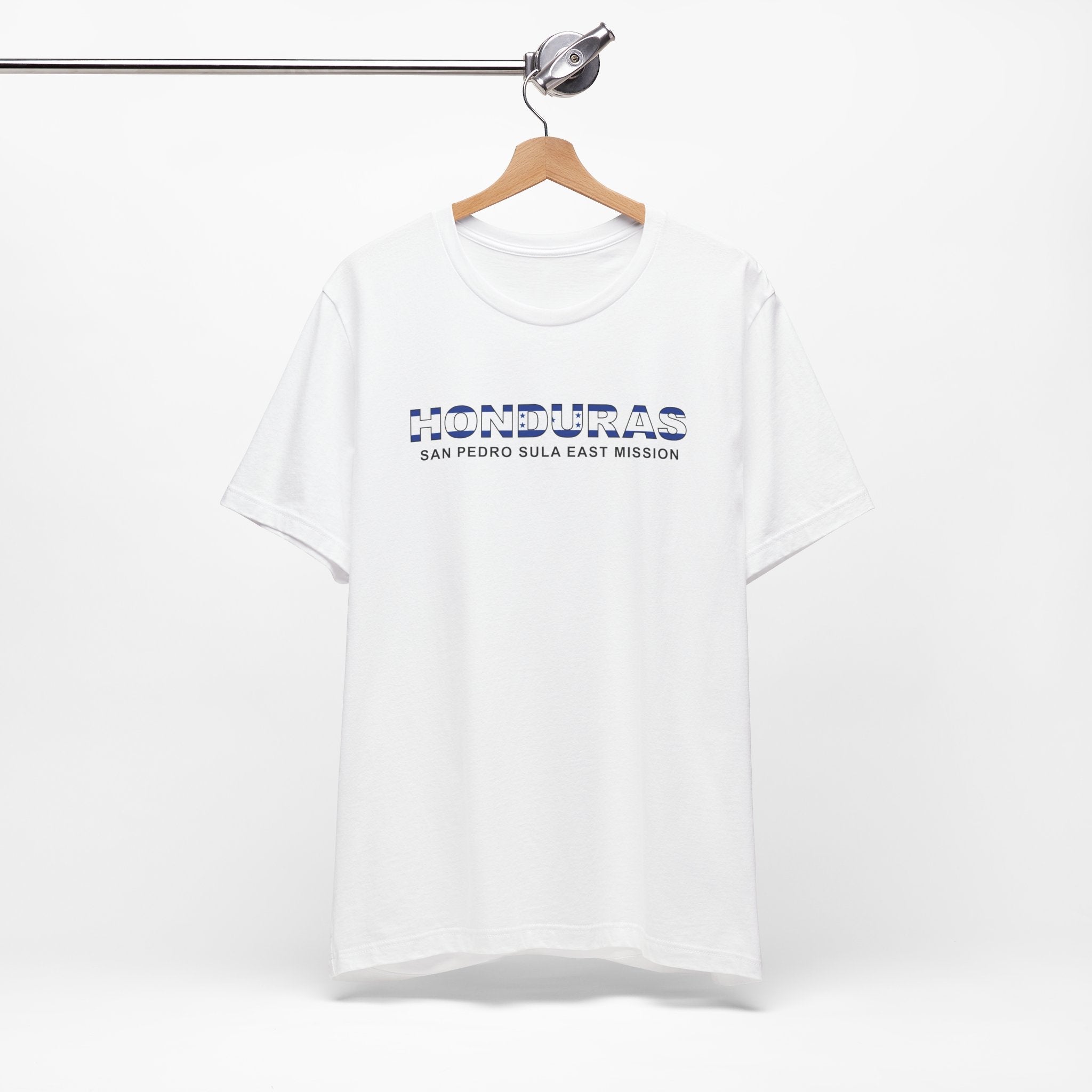 Honduras San Pedro Sula East Mission Flag Title T-shirt - Mission Wishlist - LDS Missionary Gift Store