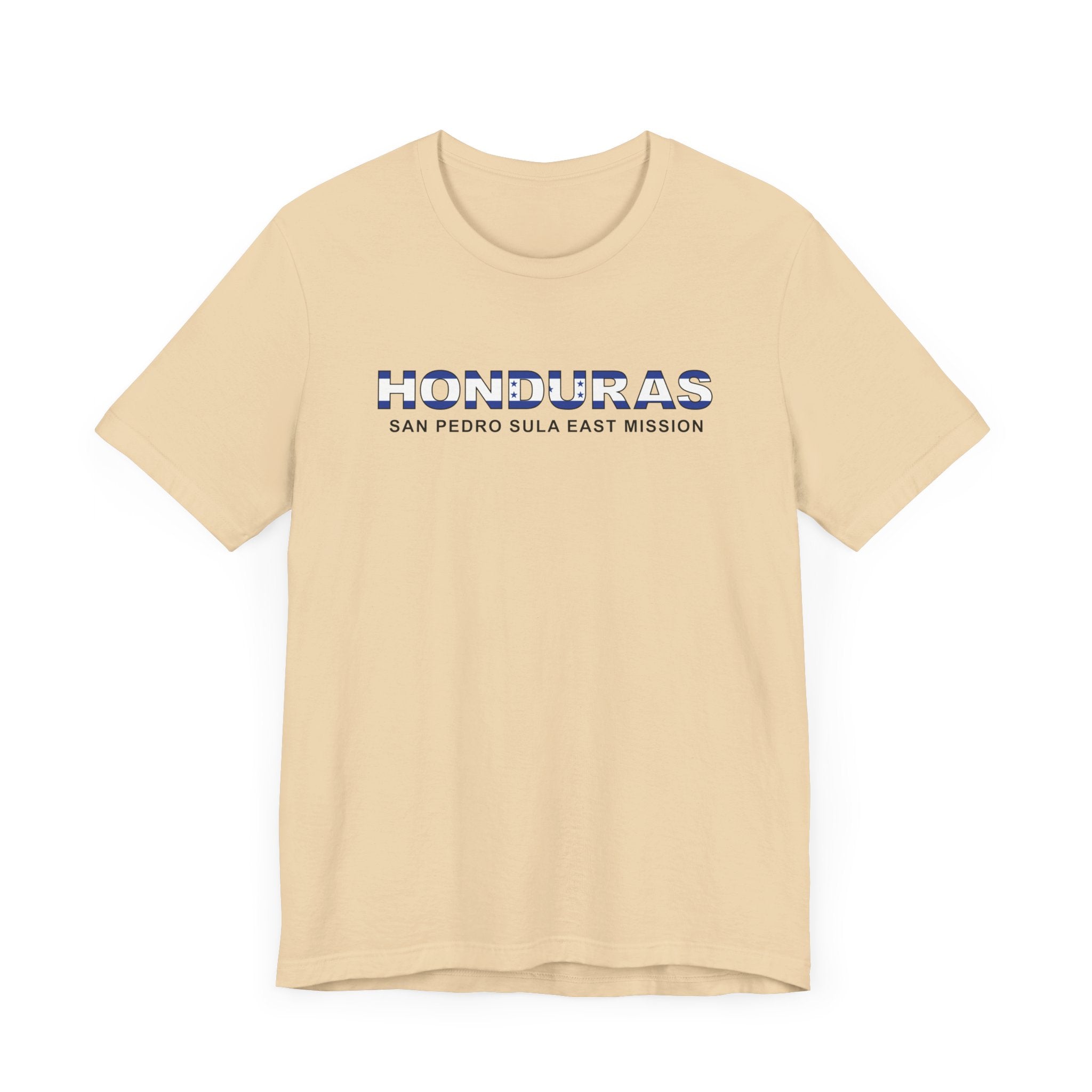 Honduras San Pedro Sula East Mission Flag Title T-shirt - Mission Wishlist - LDS Missionary Gift Store