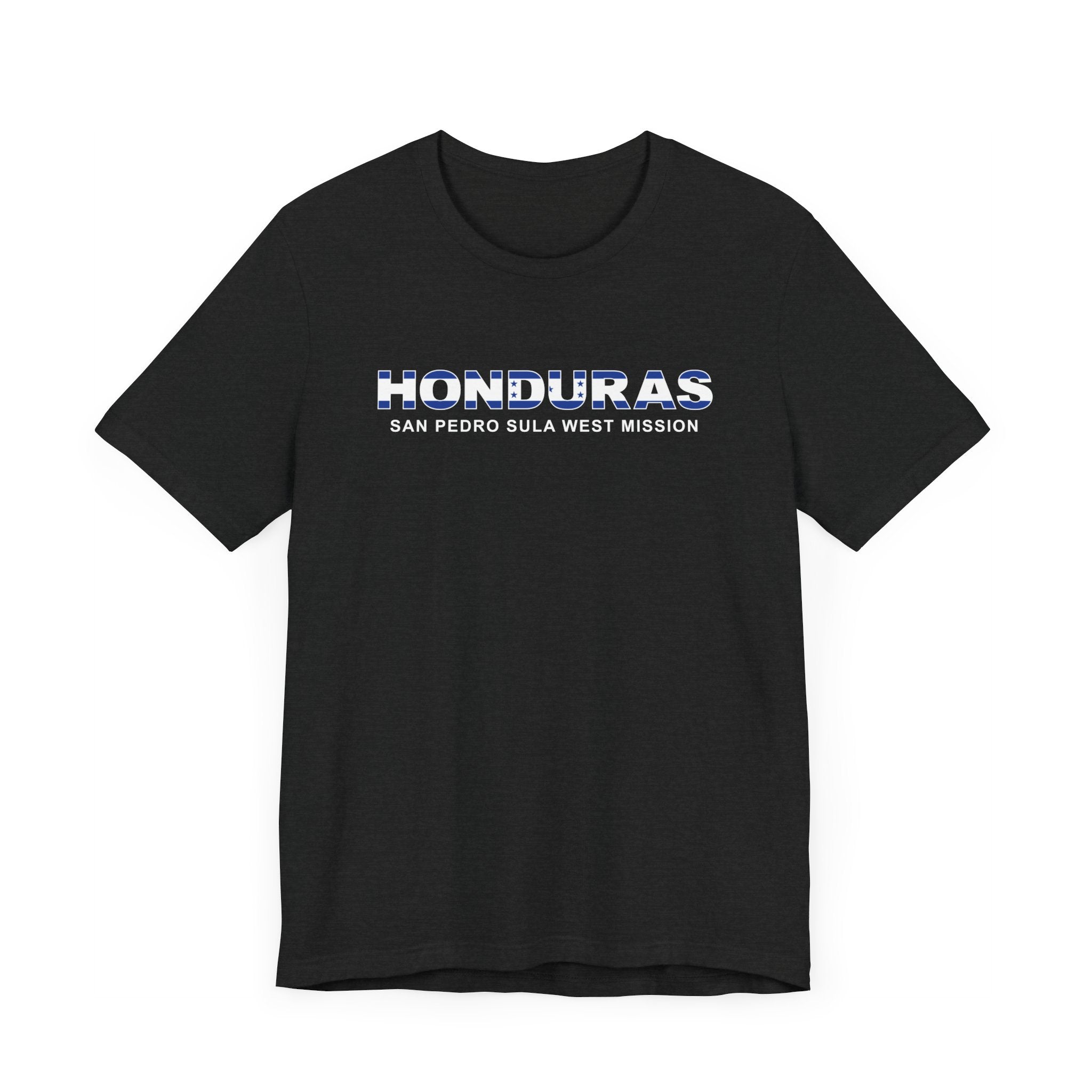 Honduras San Pedro Sula West Mission Flag Title T-shirt - Mission Wishlist - LDS Missionary Gift Store
