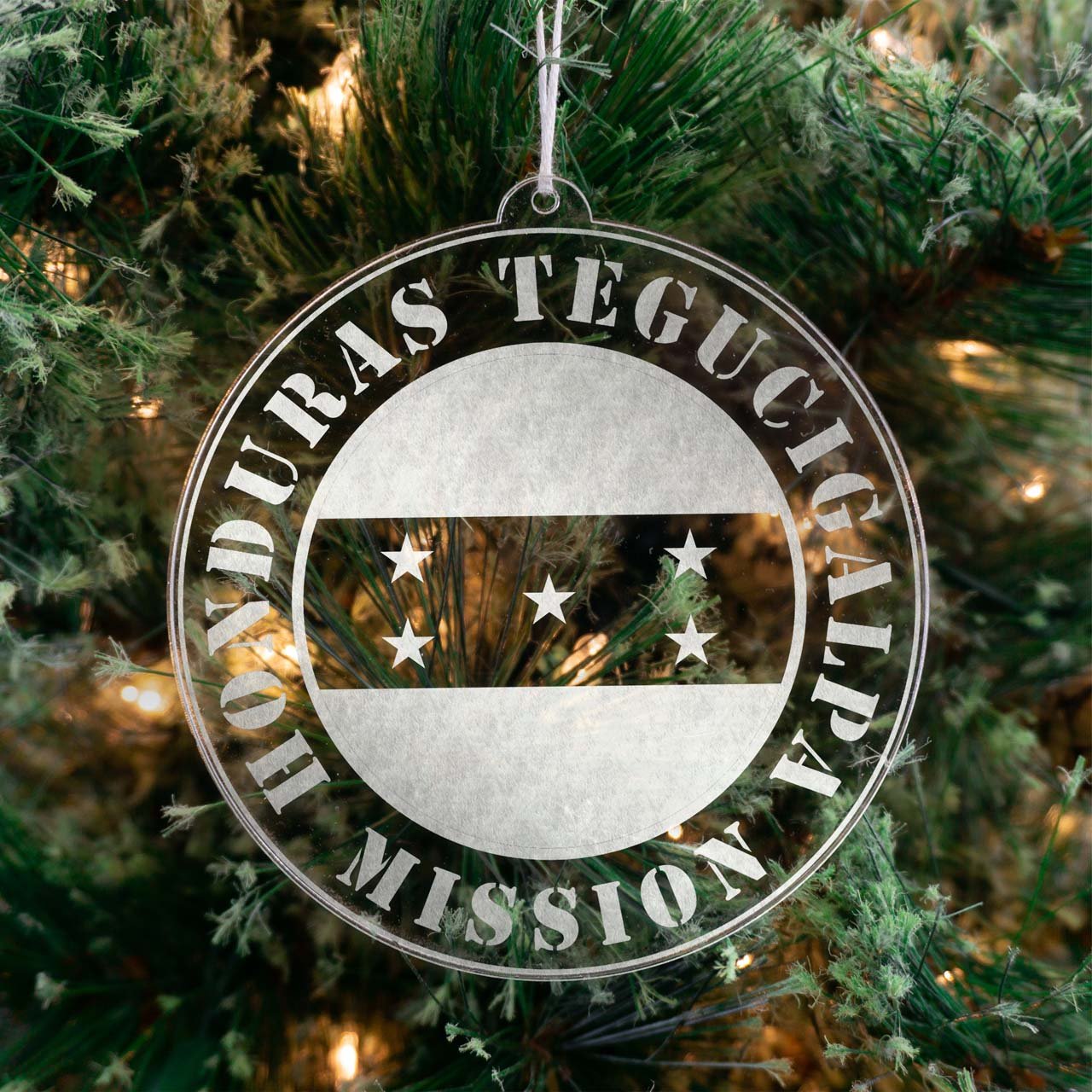 Honduras Tegucigalpa Mission Christmas Ornament - Latter-Day Saint LDS Missionary Gift - Book of Mormon