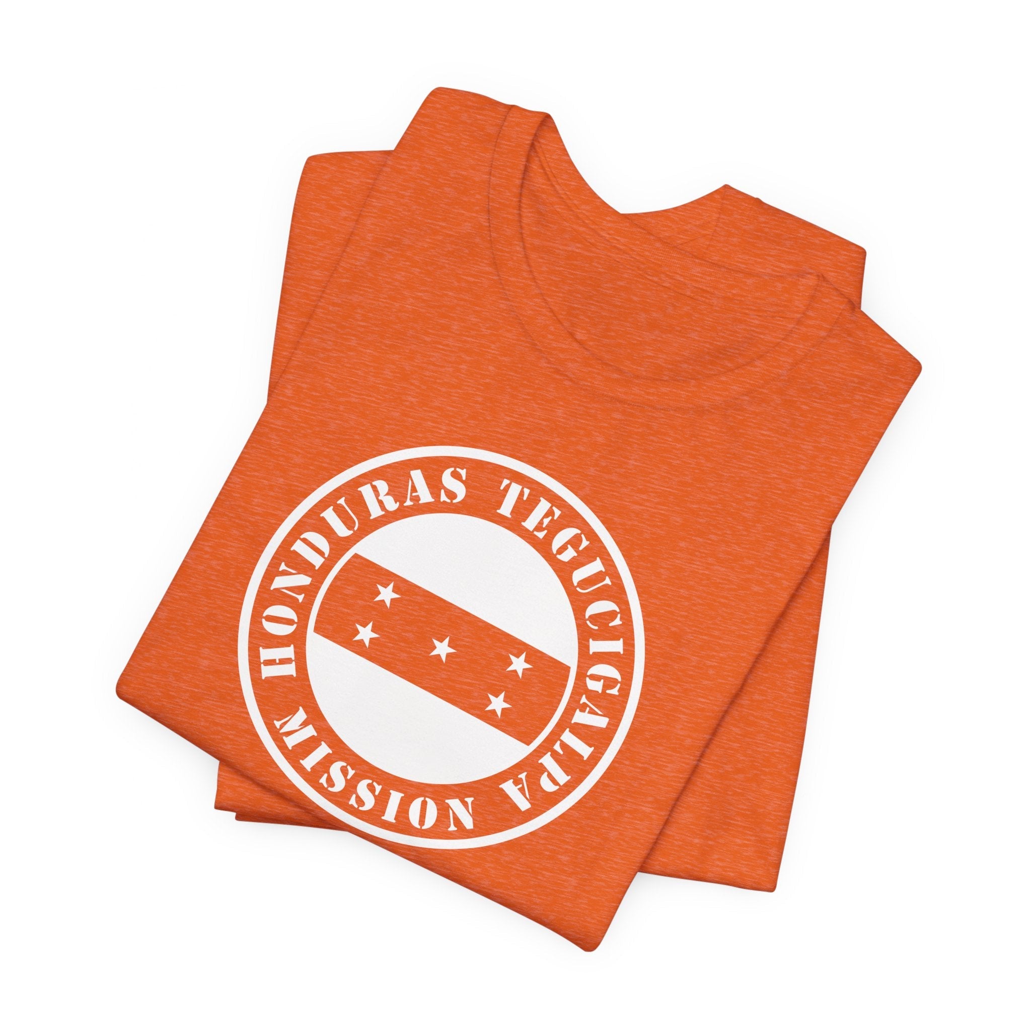 Honduras Tegucigalpa Mission Circular Monochrome Logo T-Shirt - Mission Wishlist - LDS Missionary Gift Store