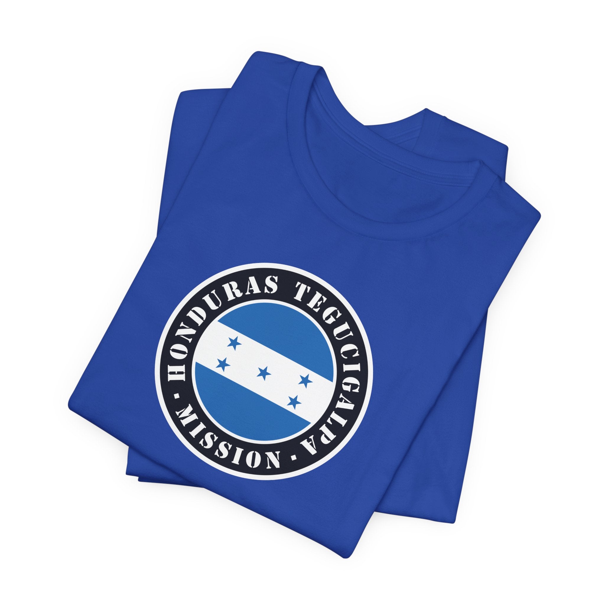 Honduras Tegucigalpa Mission Flag Logo (Black Border) T-shirt - Mission Wishlist - LDS Missionary Gift Store