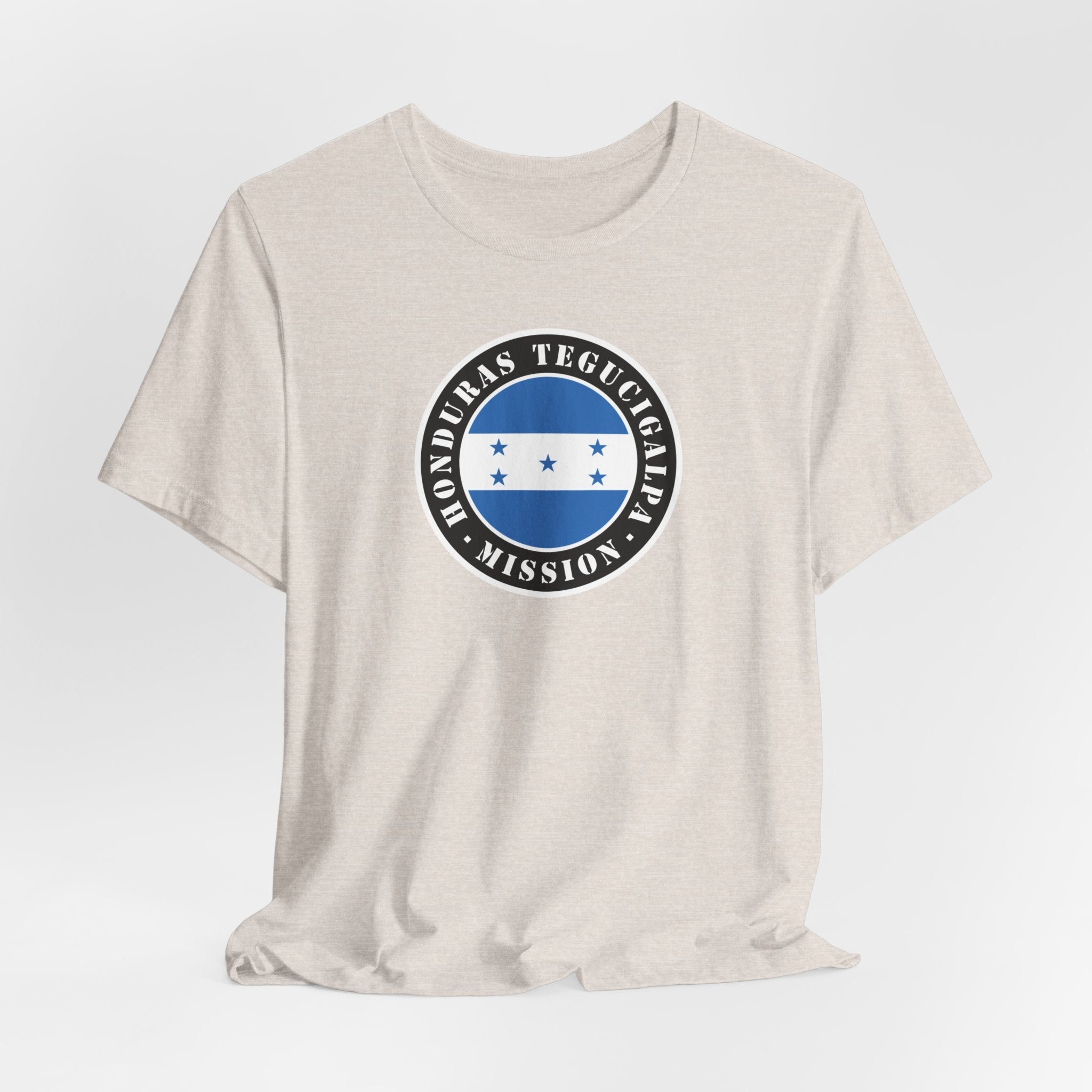 Honduras Tegucigalpa Mission Flag Logo (Black Border) T-shirt - Mission Wishlist - LDS Missionary Gift Store